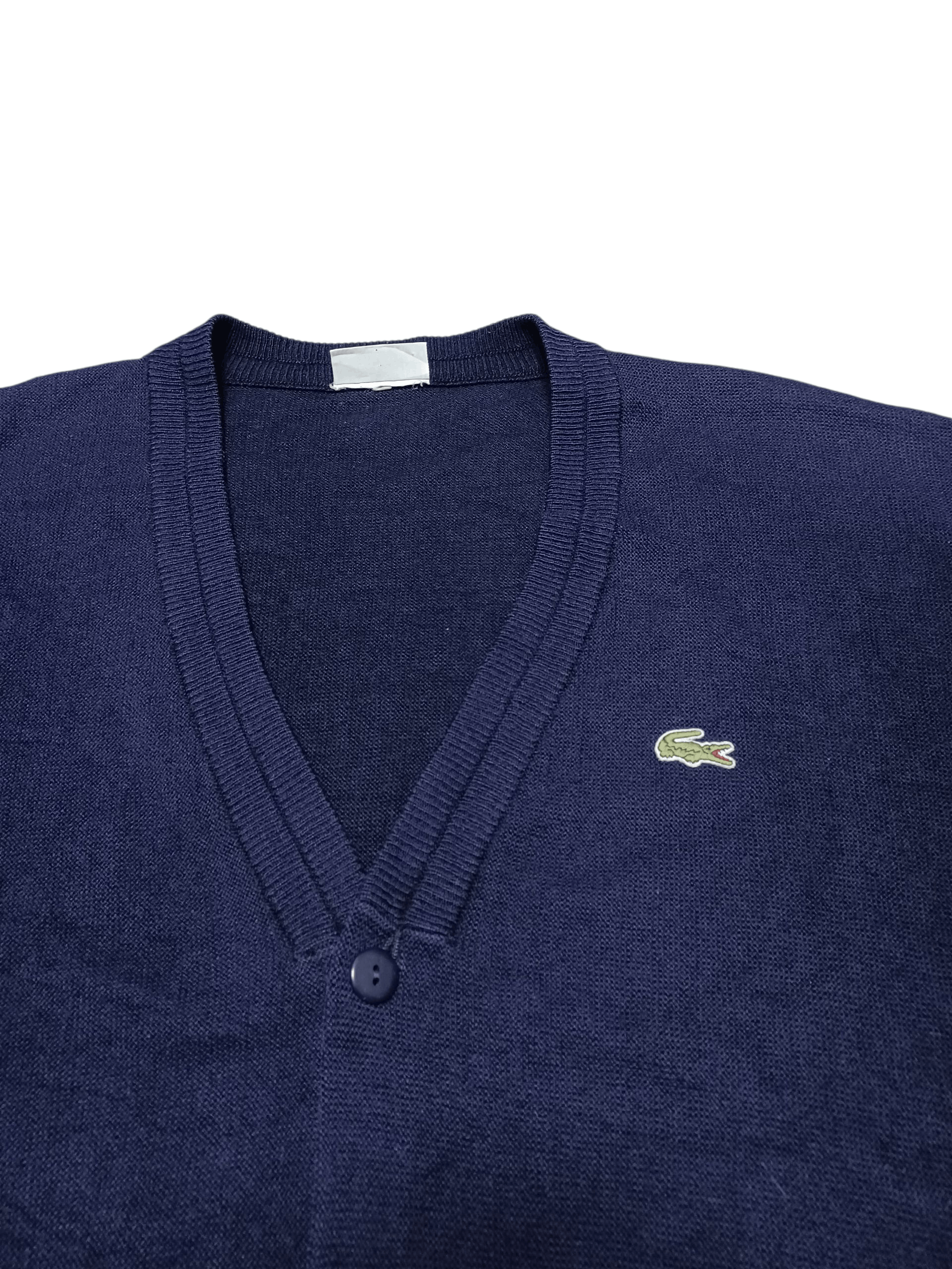 Lacoste LACOSTE VINTAGE LUXURY OLDMONEY CARDIGAN Size US XL / EU 56 / 4 - 2 Thumbnail