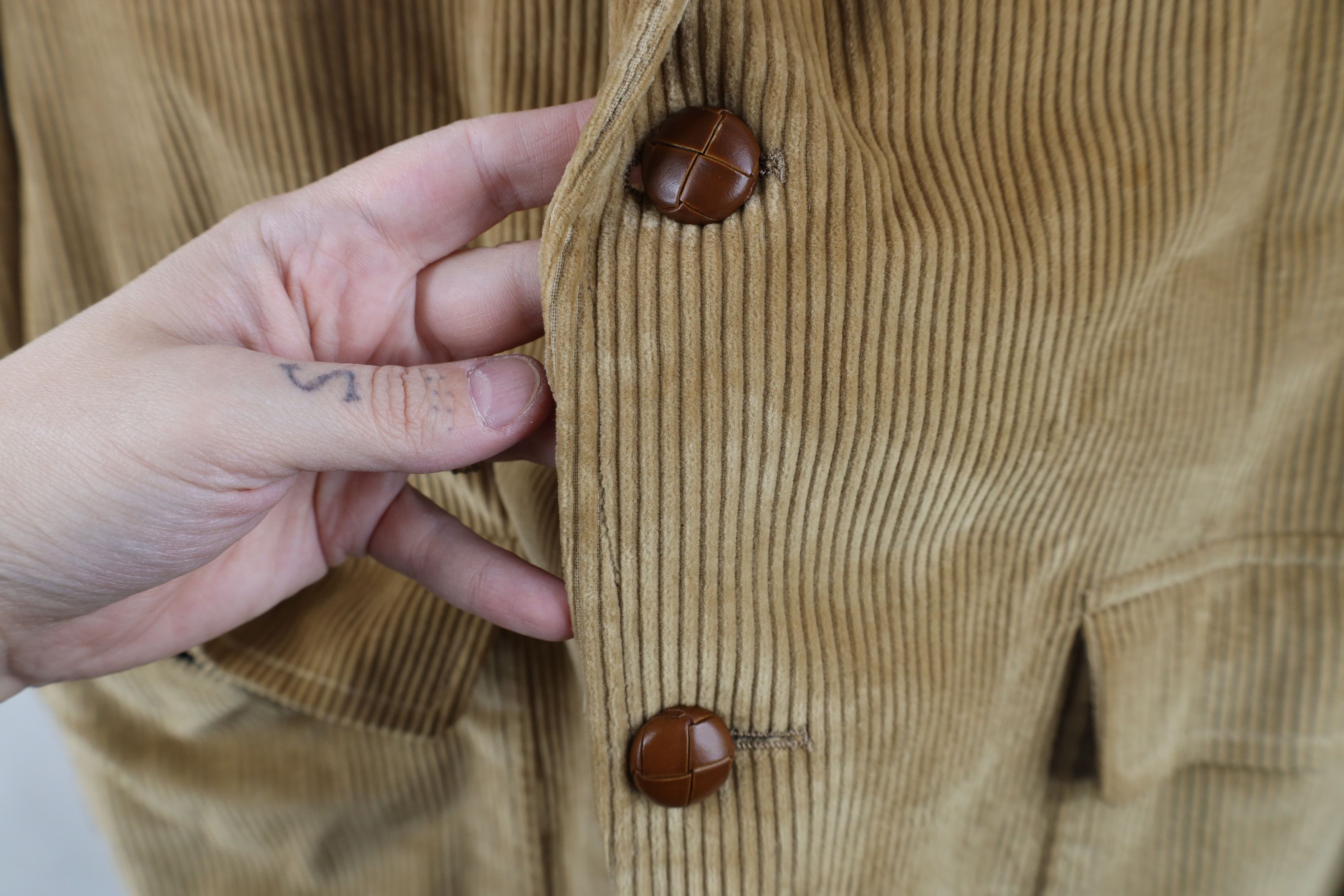 Vintage Vintage 60s 70s Palm Beach Patch Corduroy Suit Coat Blazer Size US XXL / EU 58 / 5 - 8 Thumbnail