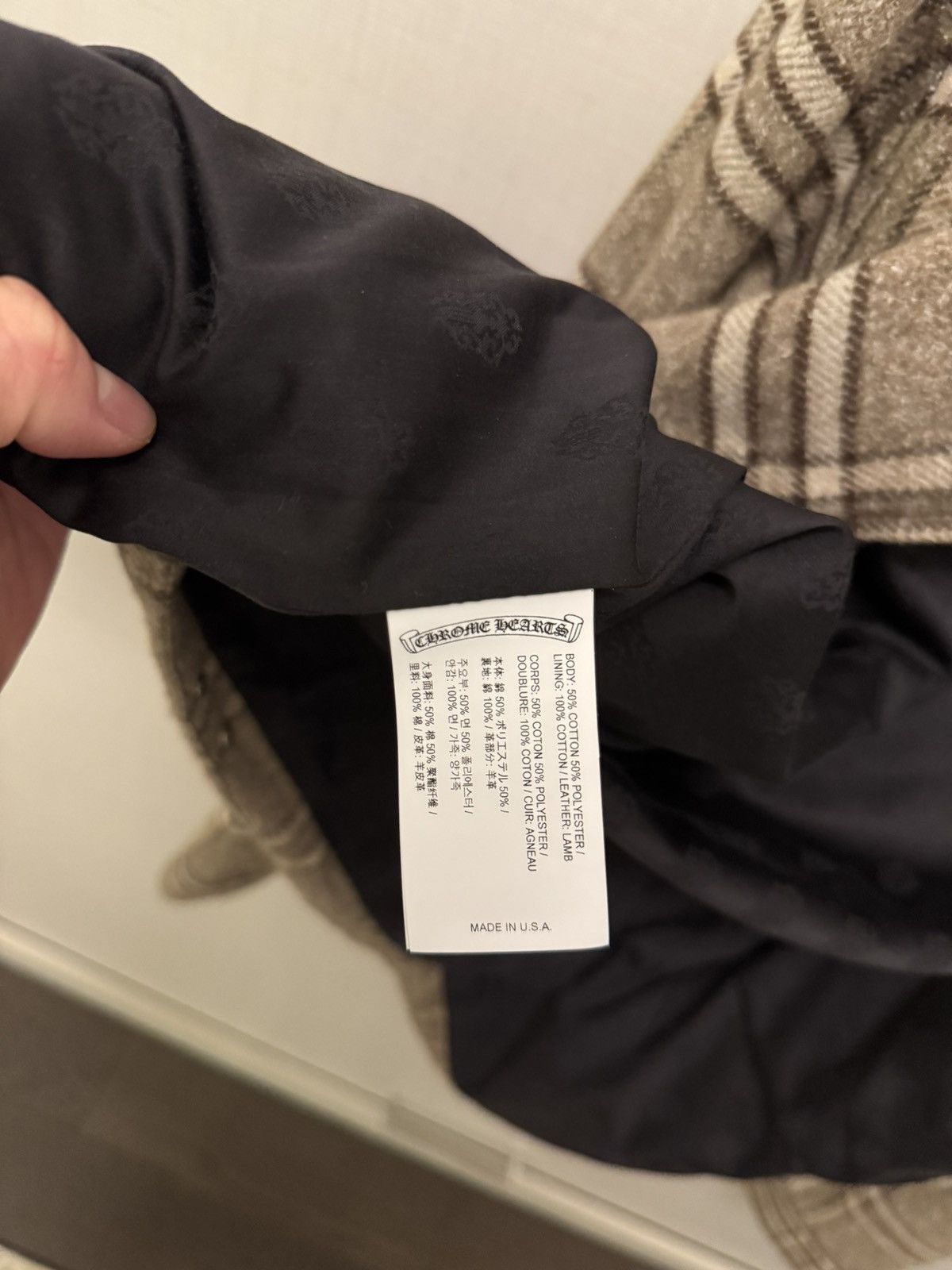 Chrome Hearts Chrome Hearts Shearling Jacket Size US M / EU 48-50 / 2 - 8 Thumbnail