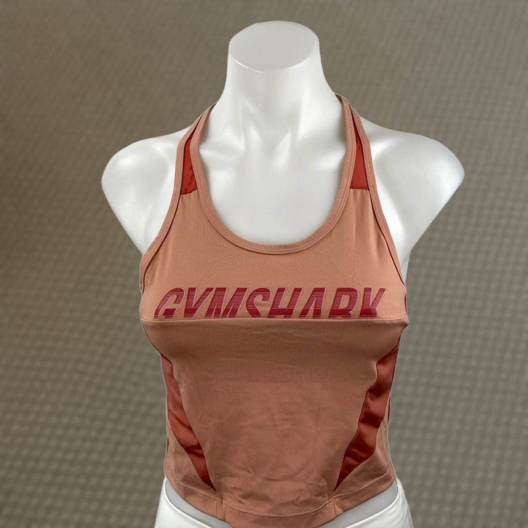 Gymshark Tank Top Xs Pink Athletic Activewear Sleeveless Crop Yoga Turbo Vest Womens, Women's