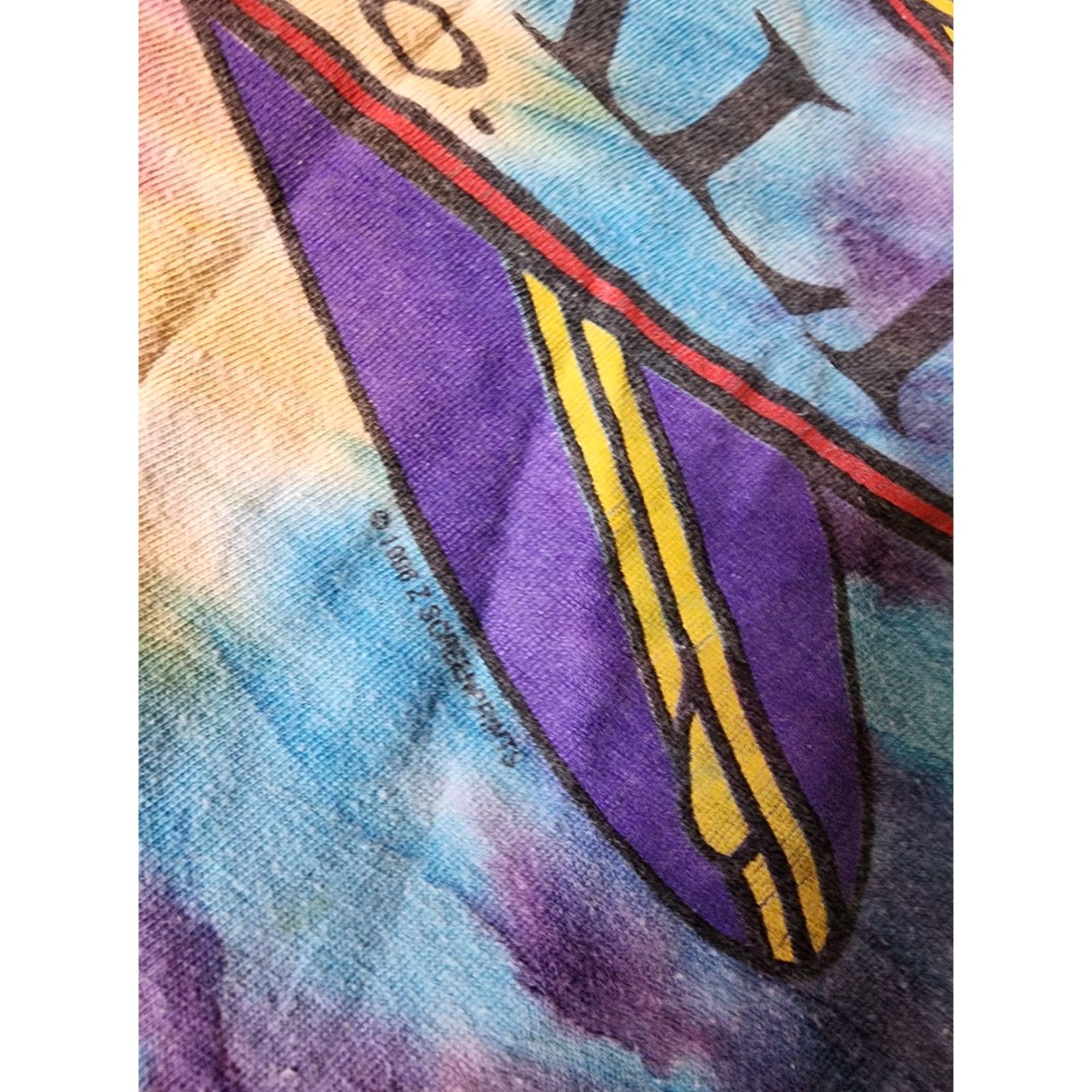 CO VTG 90s Mens XL Na’Pali Surf Co Virginia Beach Single Stitch Tie Dye T Shirt Size US XL / EU 56 / 4 - 6 Thumbnail