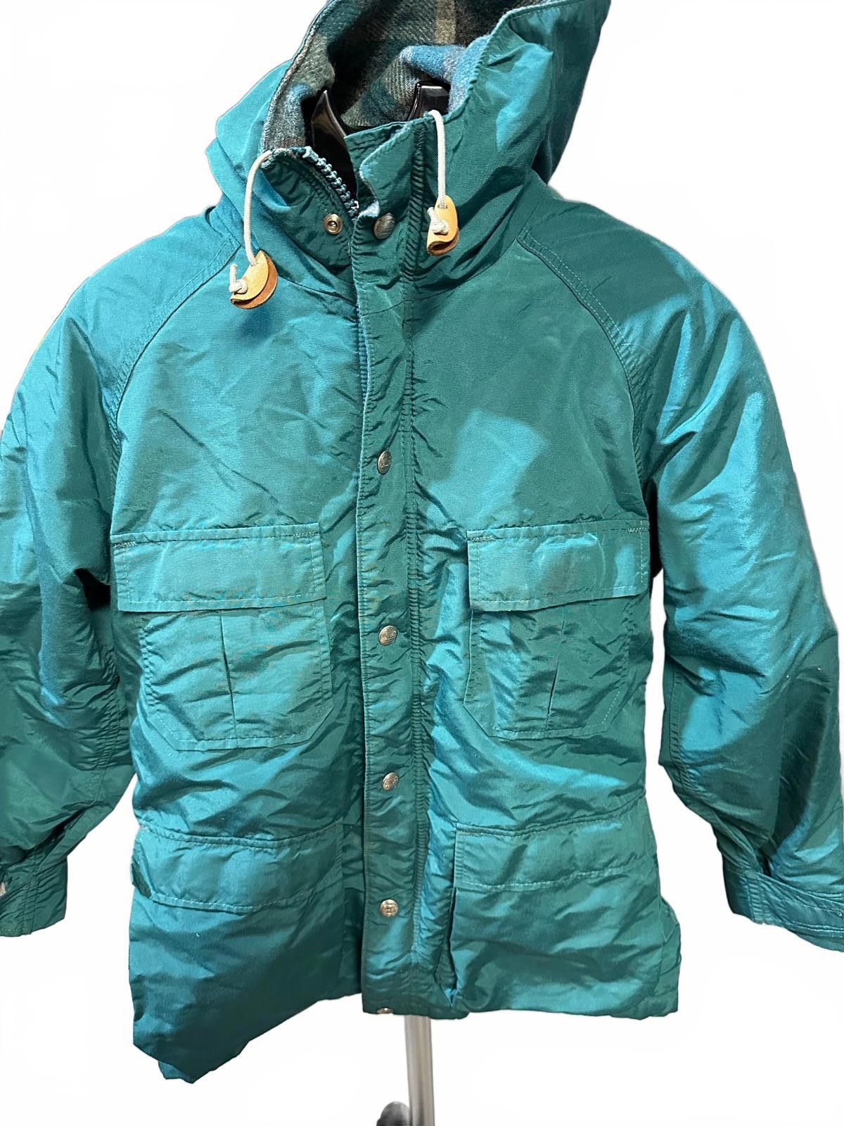 L.L. Bean Vintage L.L. Bean Baxter State Parka Wool Lined Teal USA Size S / US 4 / IT 40 - 1 Thumbnail