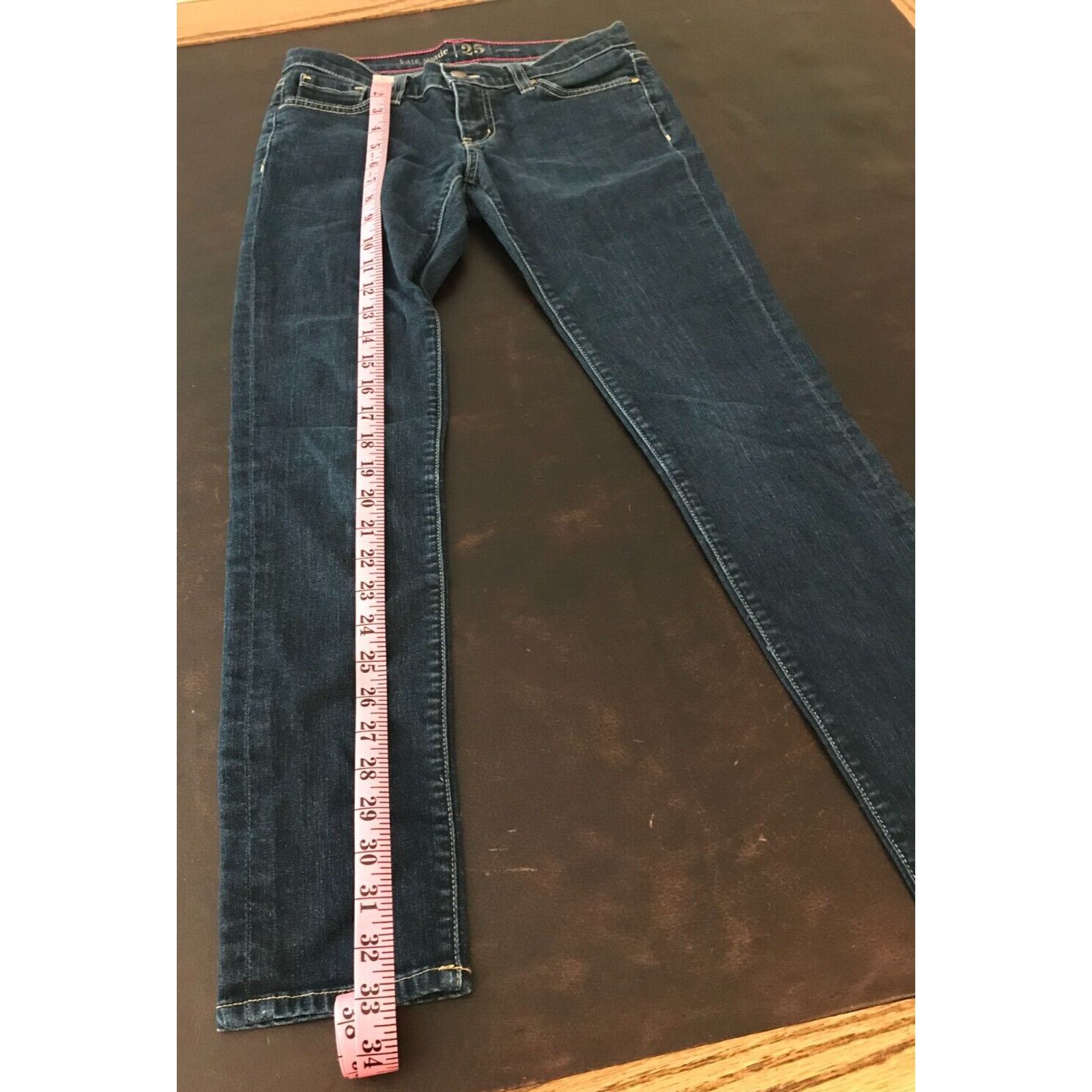 Kate Spade Kate Spade Jeans Women's Play Hooky Broome Street Skinny Size 25" / US 0 / IT 36 - 12 Thumbnail