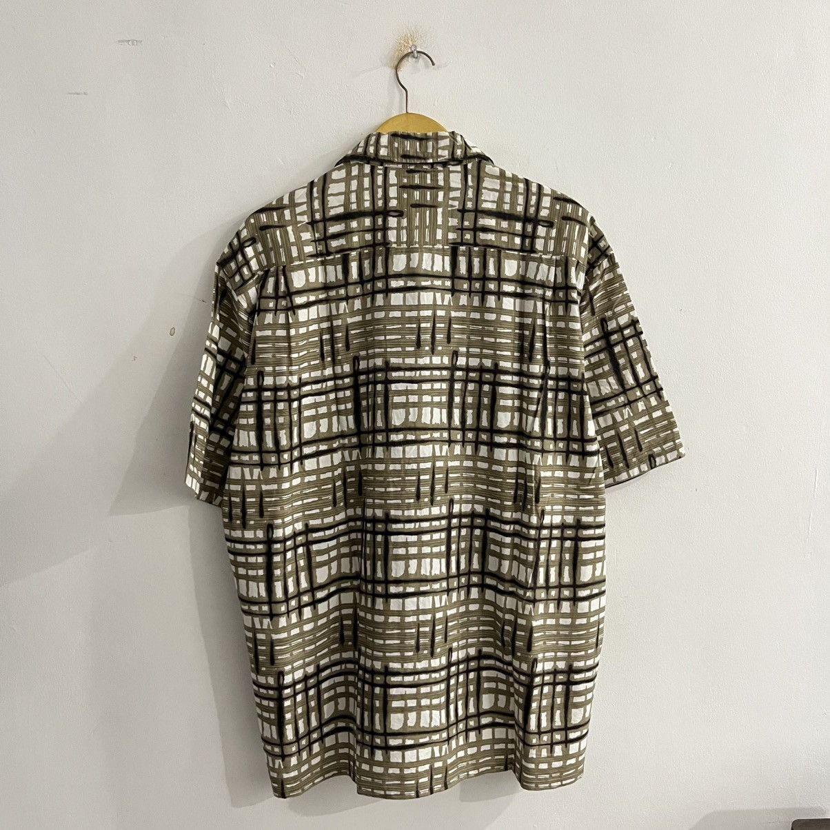 Japanese Brand Moda Ritorno Camp Collar Pattern Shirt Size US XL / EU 56 / 4 - 7 Thumbnail