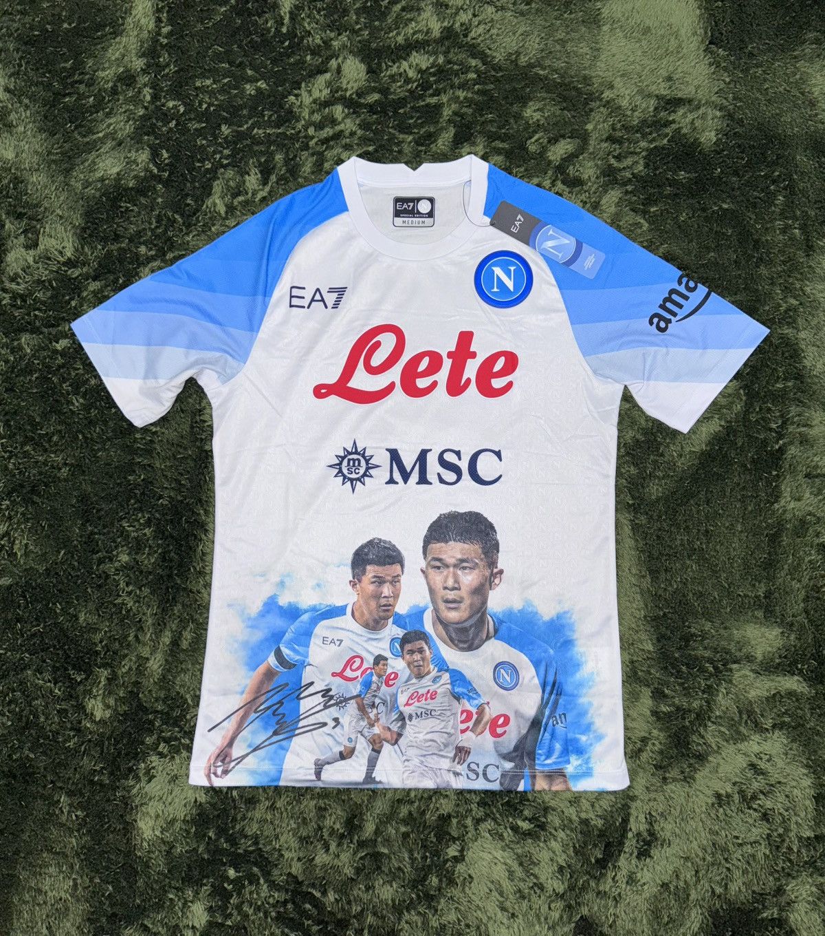 Armani × Emporio Armani [M] EA7 napoli ssc kim min jae face game jersey Size US M / EU 48-50 / 2 - 1 Thumbnail