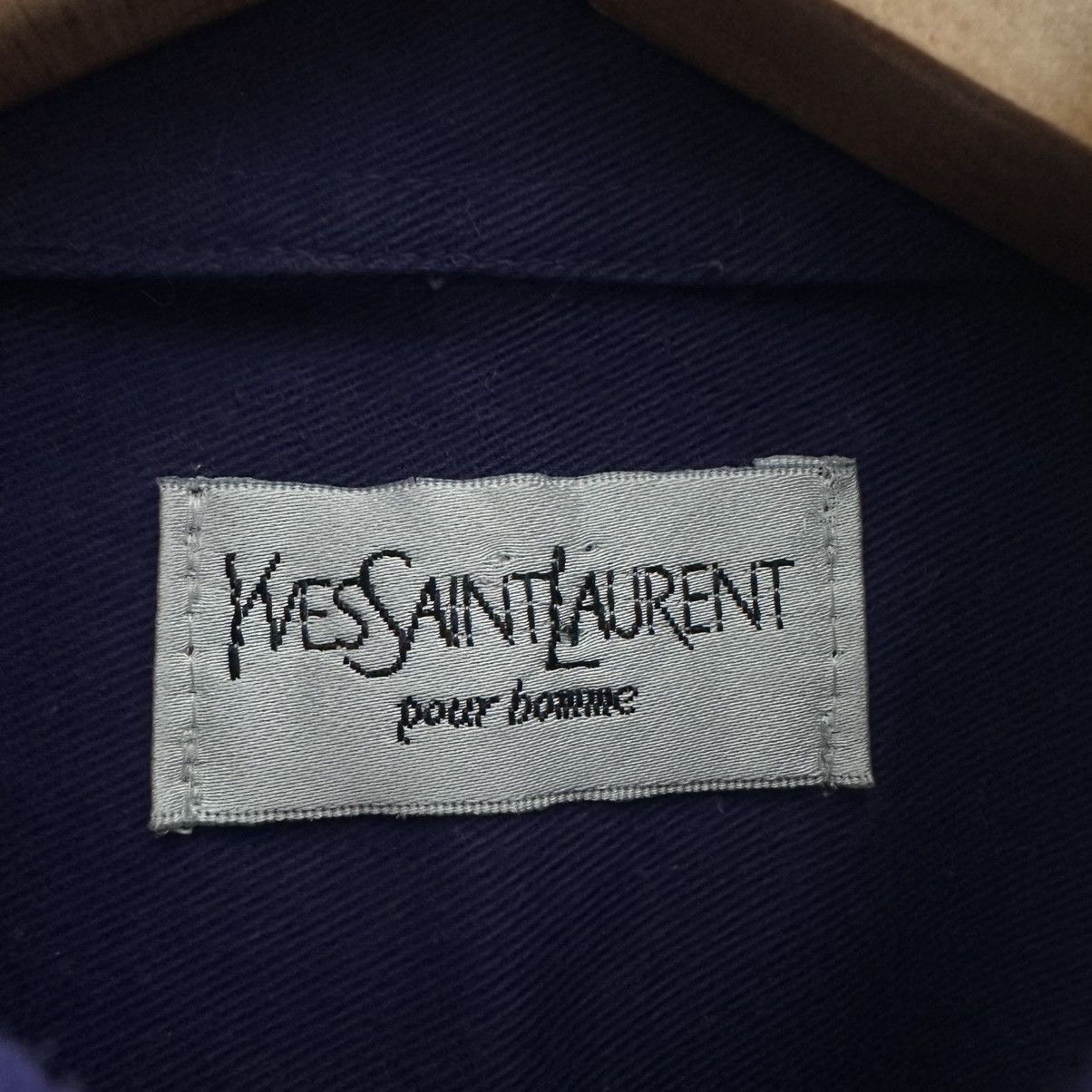 Yves Saint Laurent Yves Saint Laurent YSL Pour Home Shirt Size US M / EU 48-50 / 2 - 5 Thumbnail