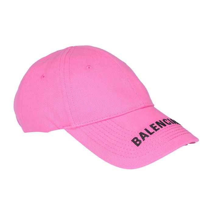 Balenciaga o1tr1nto1125 Size: OS / Logo Hat / Cap in Pink Size ONE SIZE - 2 Thumbnail