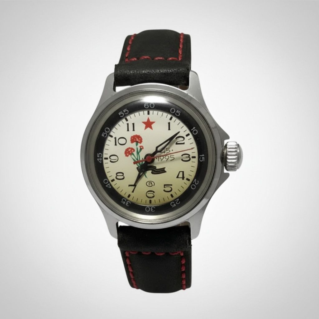 Vintage Vintage Soviet Men's Mechanical Watch Red Star Dial 583 Size ONE SIZE - 2 Thumbnail