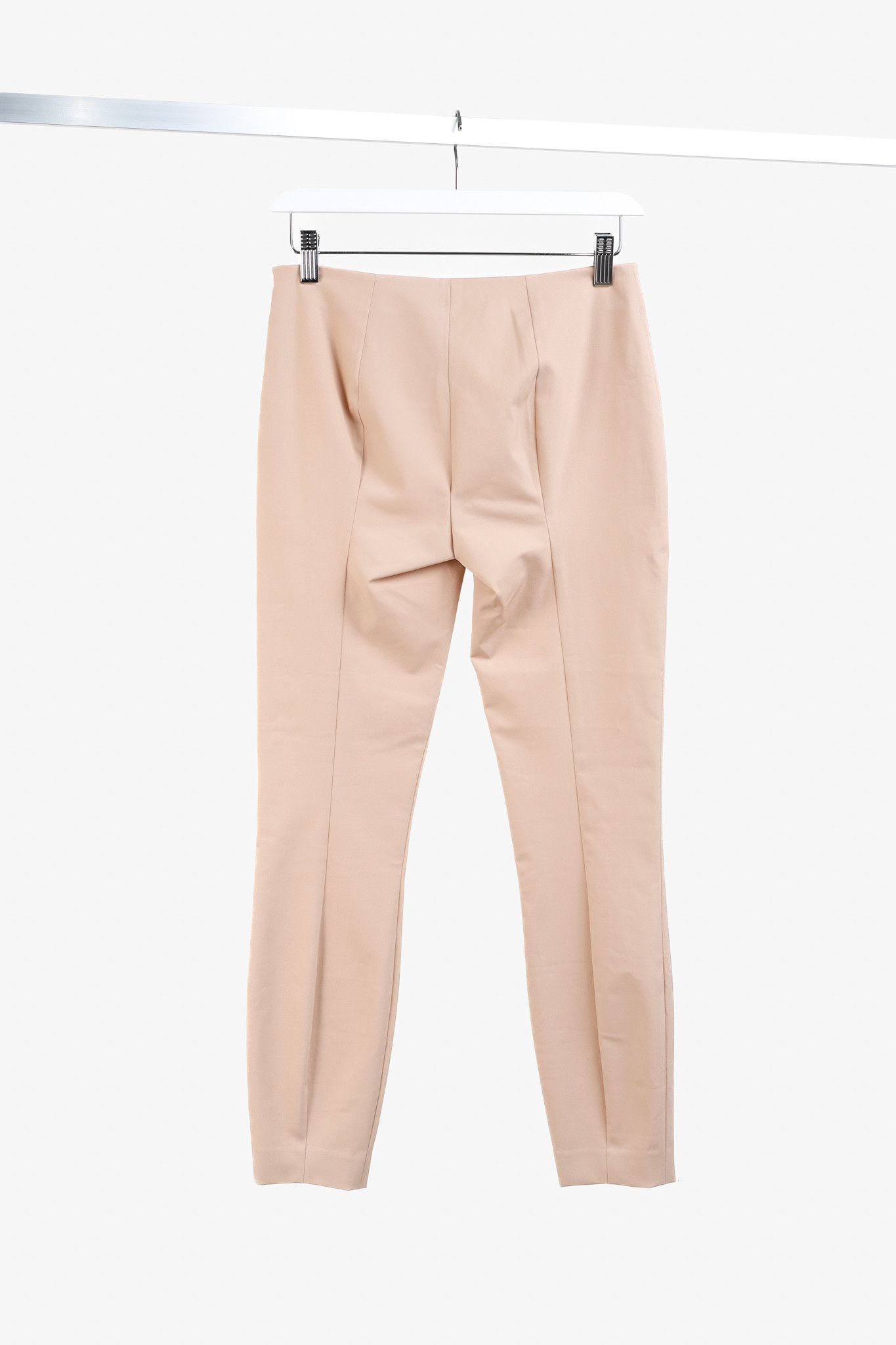 The Row The Row Nude Stretch Twill Topstitched Pants Size 25" / US 0 / IT 36 - 2 Thumbnail