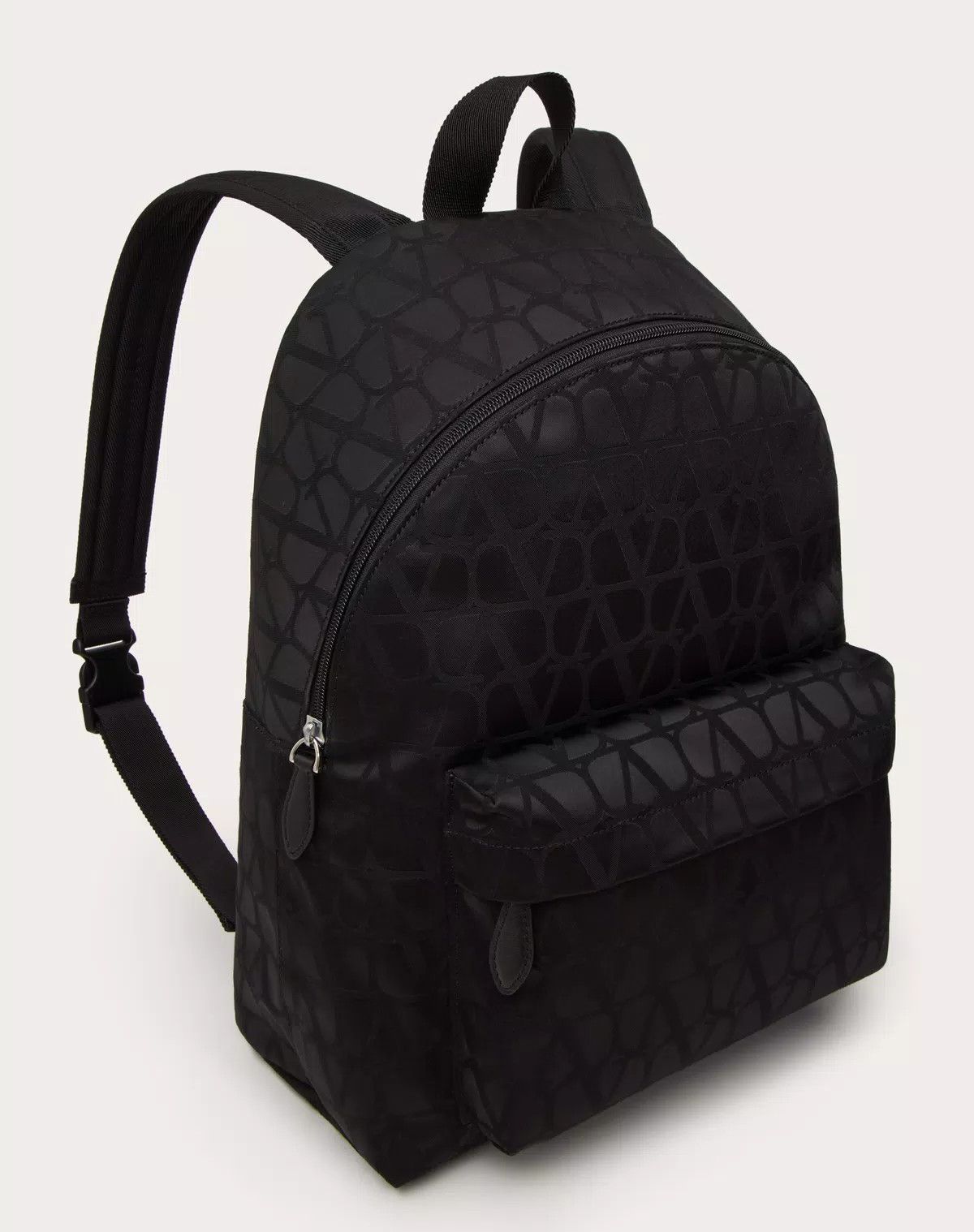 Valentino oc11z0725 Size: OS/ Toile Iconographe Backpack in Black Size ONE SIZE - 5 Thumbnail