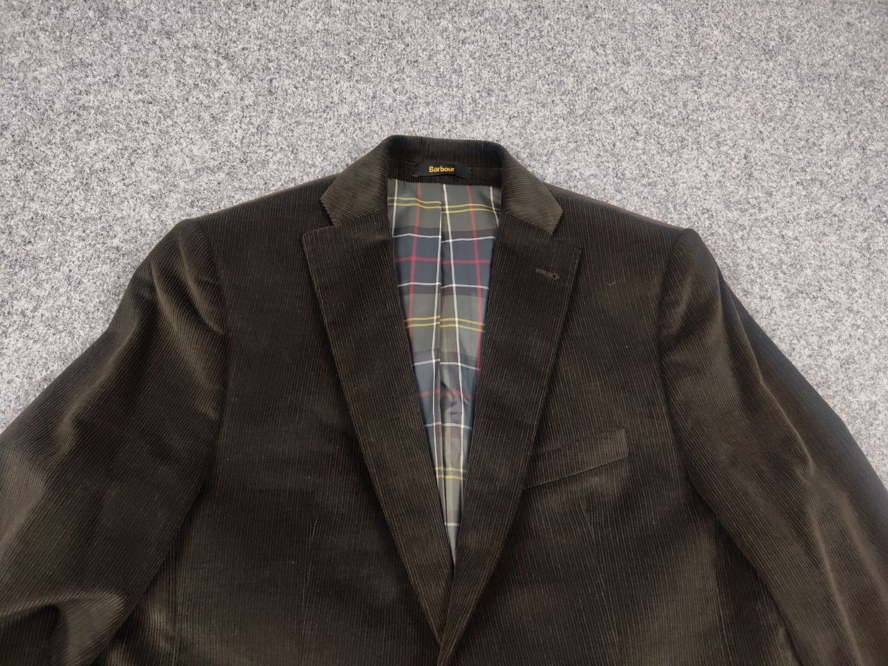 Barbour Barbour Dark green corduroy men's two buttons Blazer jacket Size US M / EU 48-50 / 2 - 5 Thumbnail