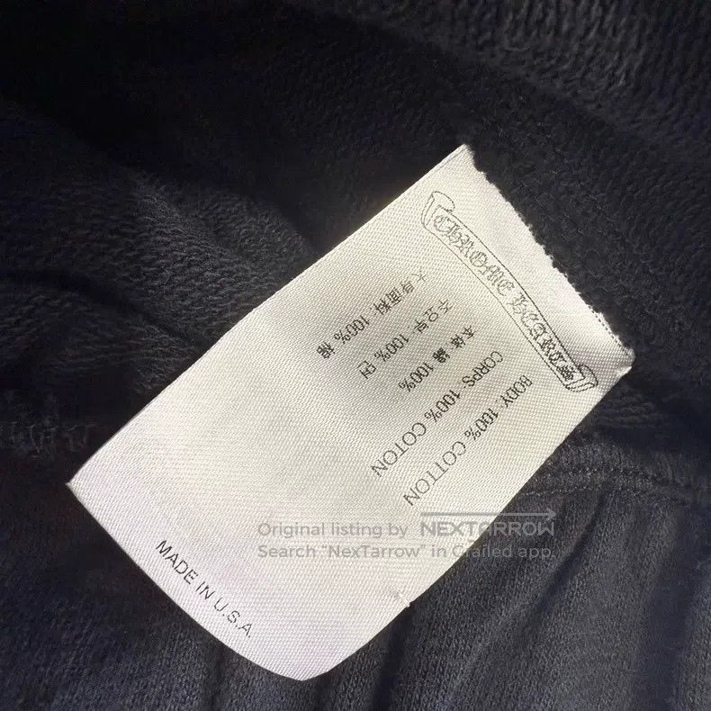 Chrome Hearts CHROME HEARTS Size XL Black horseshoe dark cross pants Size US 33 - 3 Thumbnail