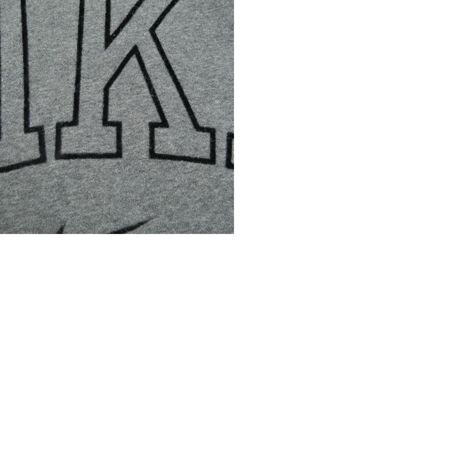 Nike VINTAGE Nike Hoodie Mens S Grey Pullover Swoosh Logo Spell Out Adult Size US S / EU 44-46 / 1 - 9 Thumbnail