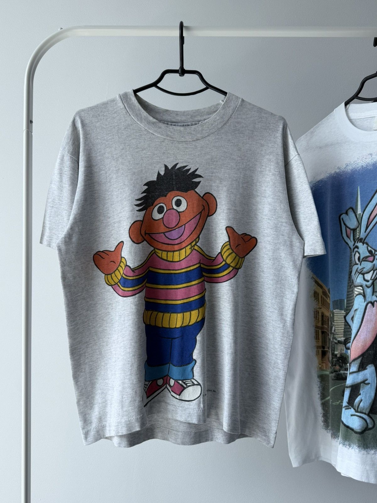 Cartoon Network Vintage 90s Sesame Street Ernie T-Shirt Tee Size US M / EU 48-50 / 2 - 1 Thumbnail