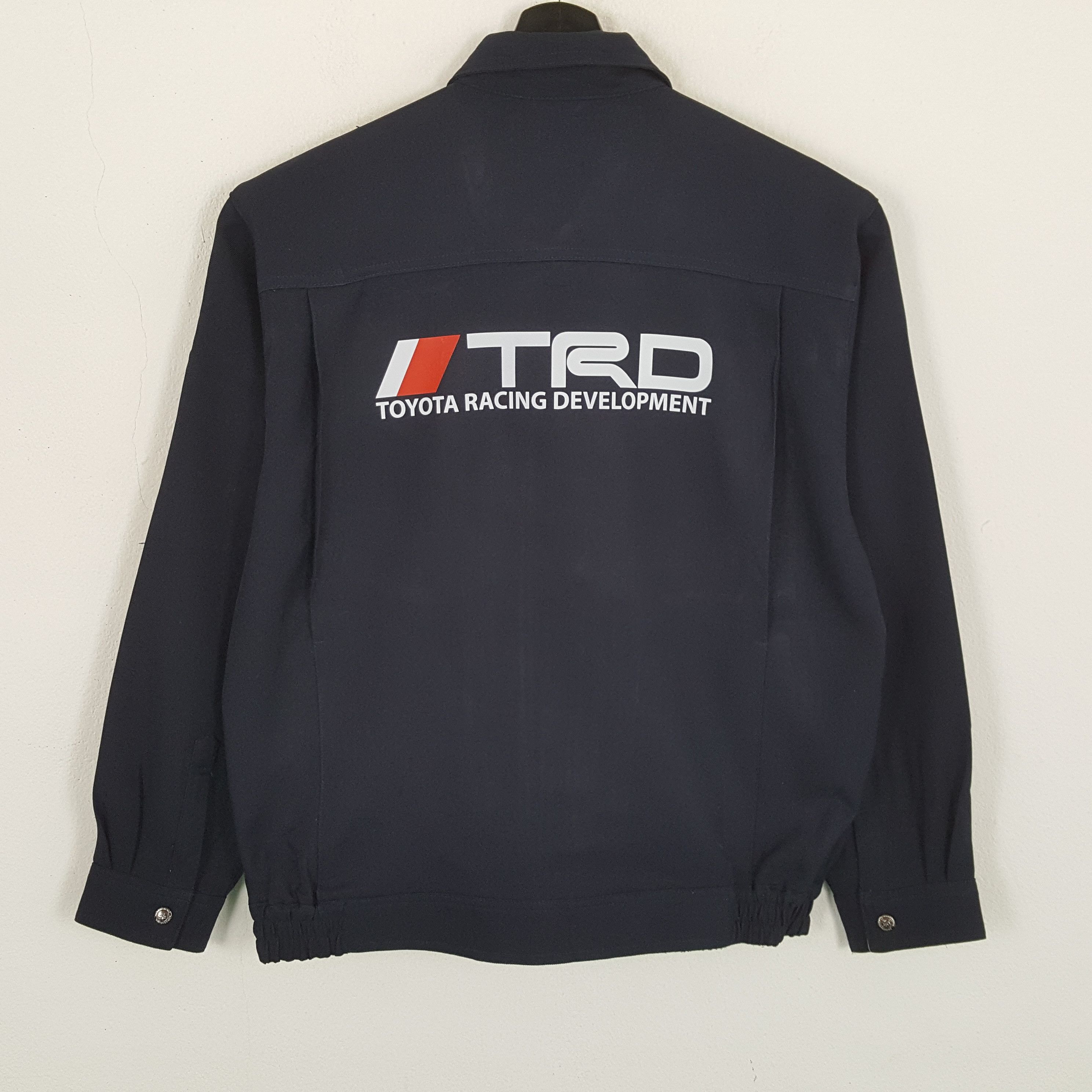 Japanese Brand × Vintage TRD TOYOTA RACING Development Workwear Custom Jacket Size US L / EU 52-54 / 3 - 1 Thumbnail