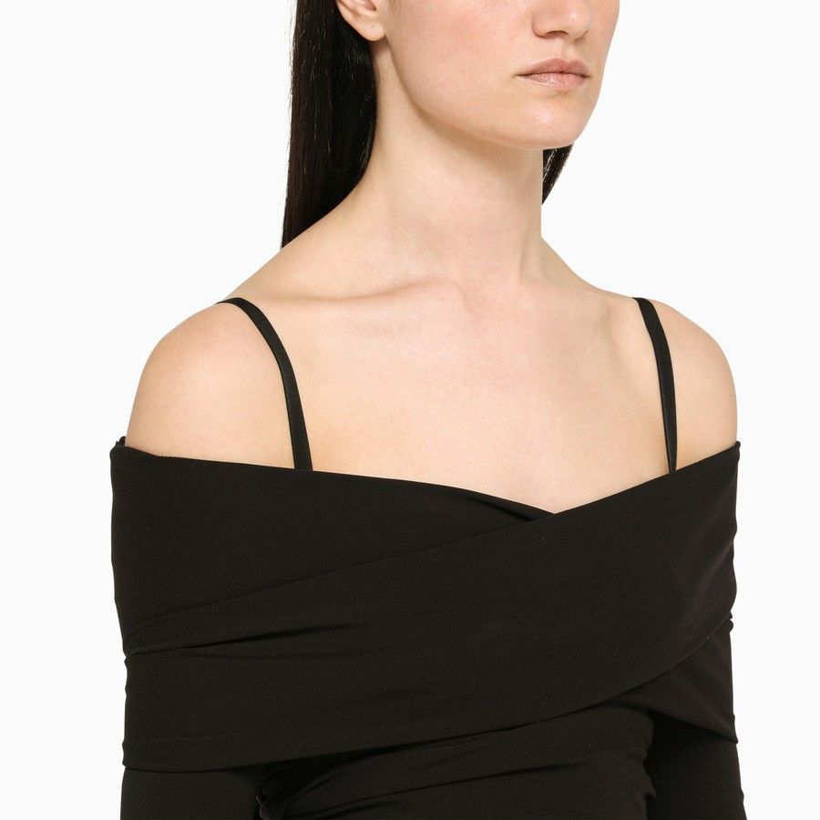 Dolce & Gabbana o1d2blof0824 Crop Top in Black Size S / US 4 / IT 40 - 4 Thumbnail