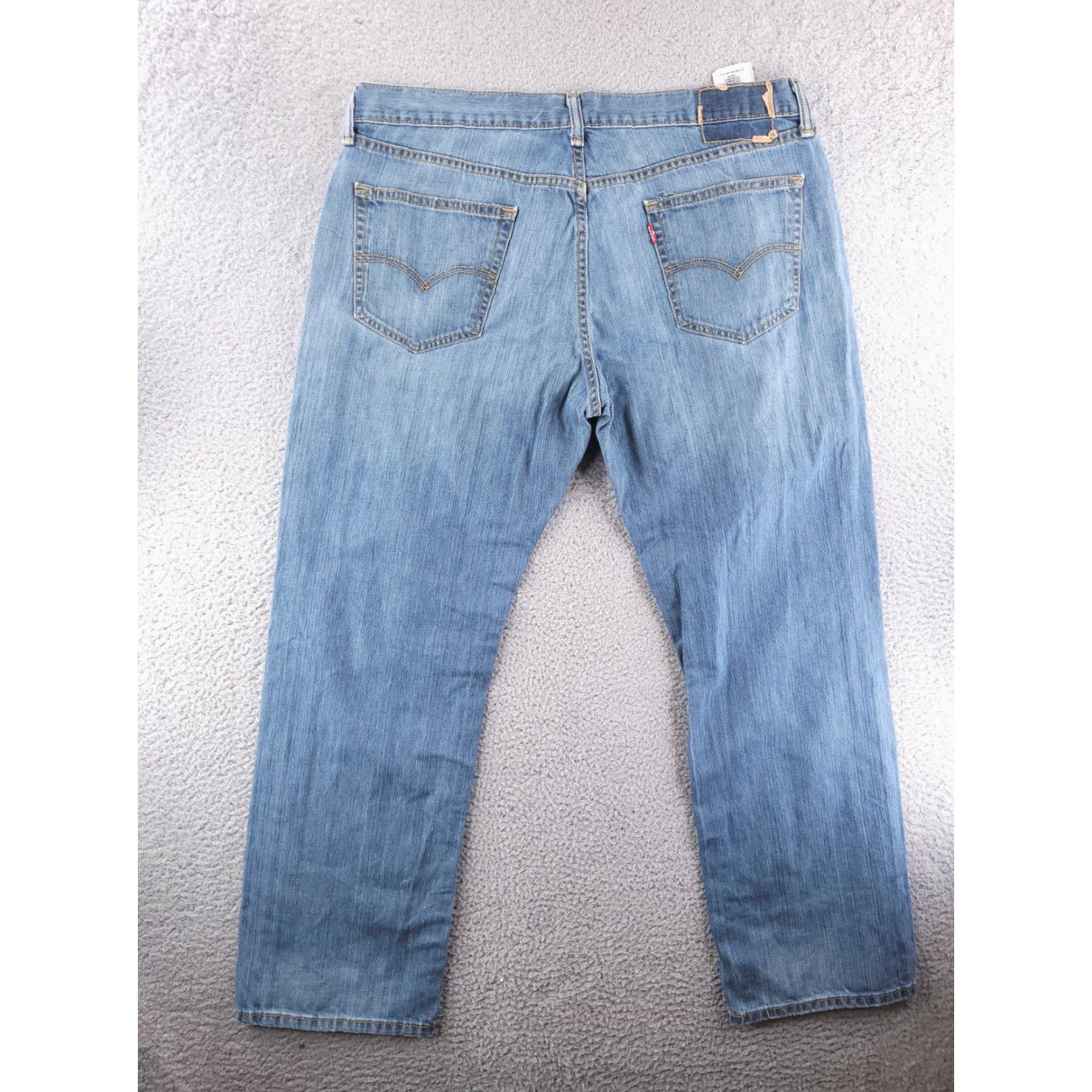 Levi's Levis Jeans Mens 36x31 Blue Denim Relaxed Fit Size US 36 / EU 52 - 3 Thumbnail