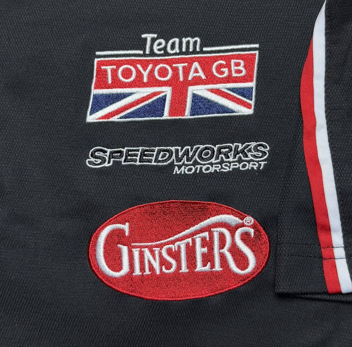 Vintage Toyota GB Team Corolla Racing Polo Shirt Logo Vintage Size US XL / EU 56 / 4 - 9 Thumbnail