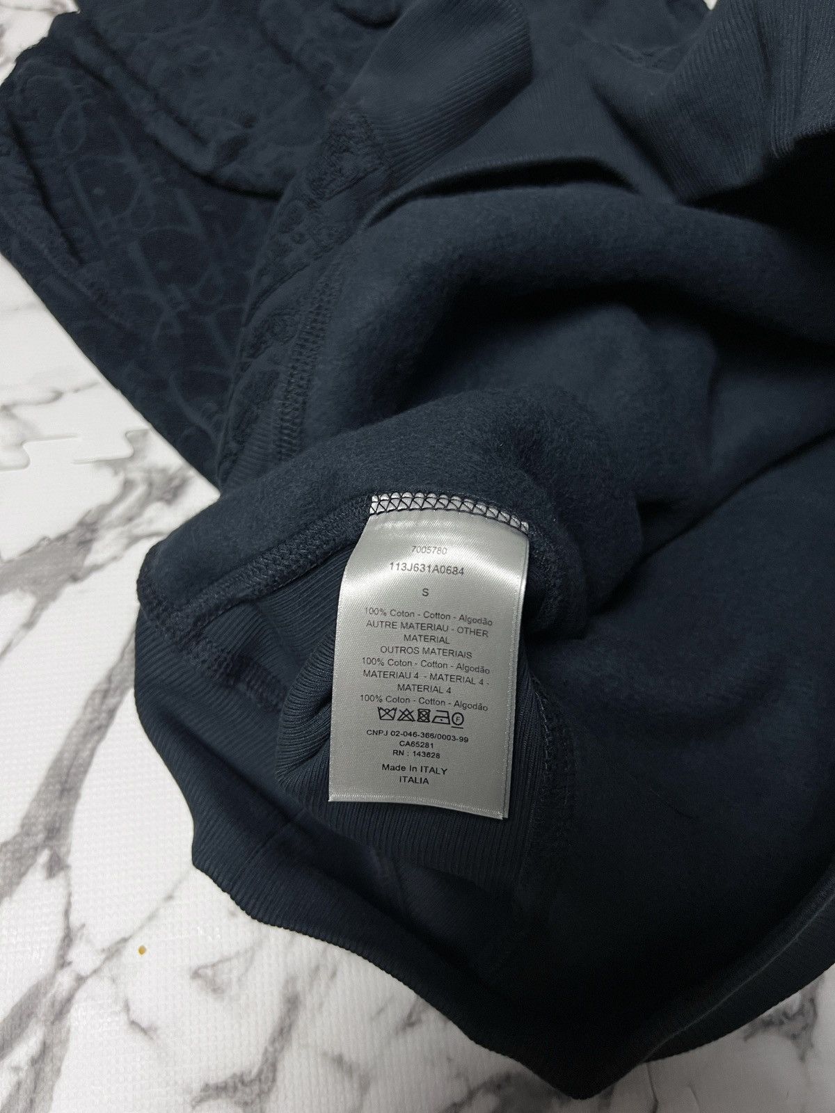 Dior DIOR OBLIQUE LOGO HOODIE Size US S / EU 44-46 / 1 - 4 Thumbnail