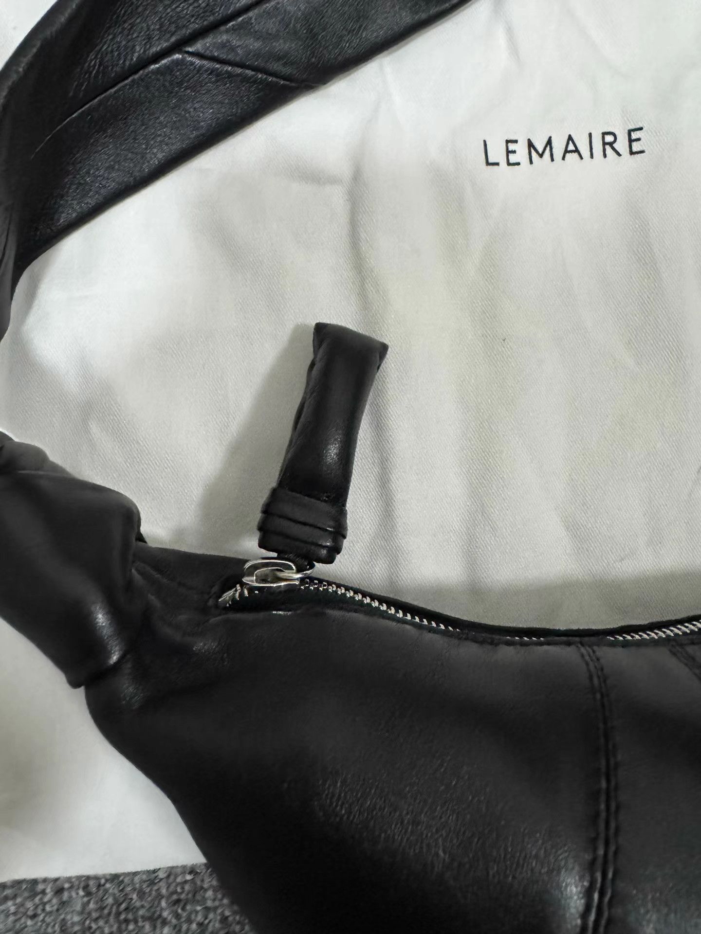 Lemaire Lemaire black Croissant bag Size ONE SIZE - 7 Thumbnail
