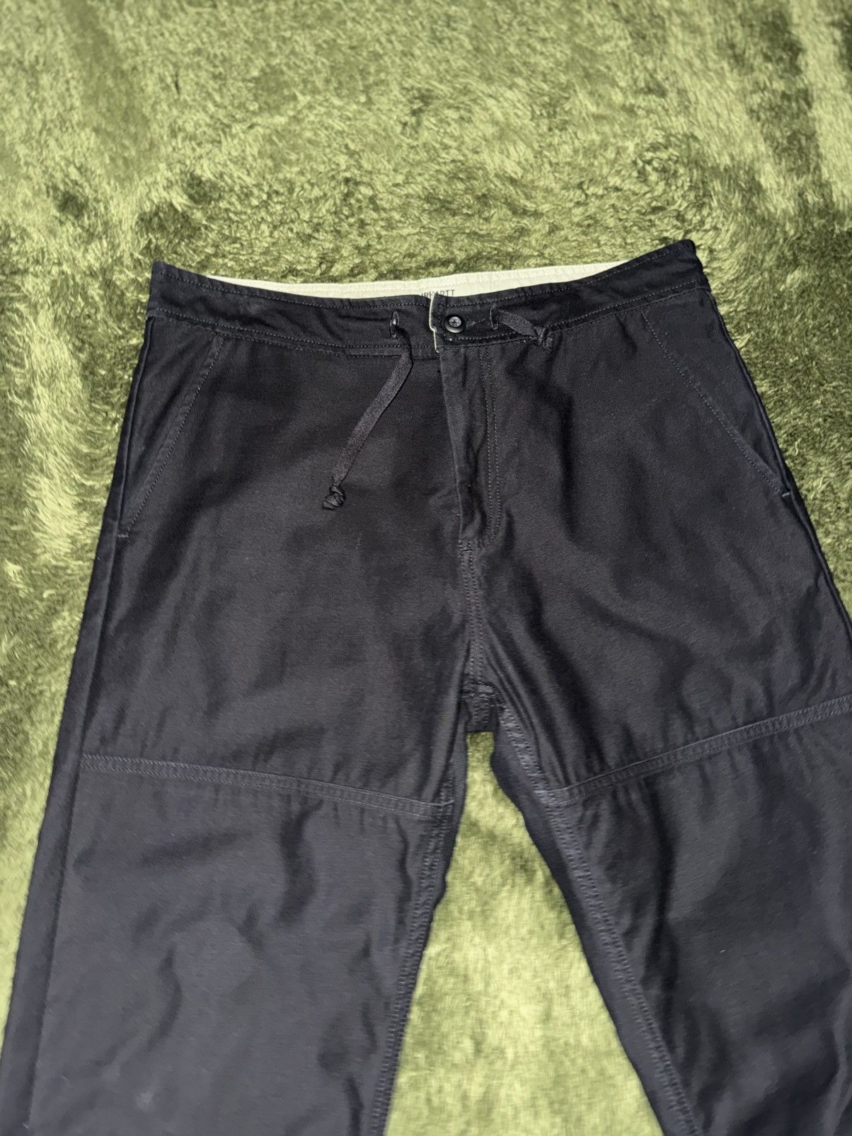 Carhartt Wip [M] Carhartt WIP Marshall Cotton Jogger Pants Black Size US 34 / EU 50 - 6 Thumbnail