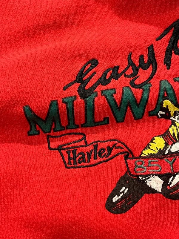 Vintage Genuine Vintage Sweatshirt Harley Davidson 90s Size US L / EU 52-54 / 3 - 11 Thumbnail