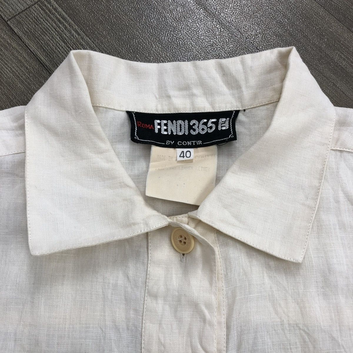 Fendi 90s Vintage Fendi 365 Roma 2 Pocket Button Shirt Luxury Size US M / EU 48-50 / 2 - 4 Thumbnail