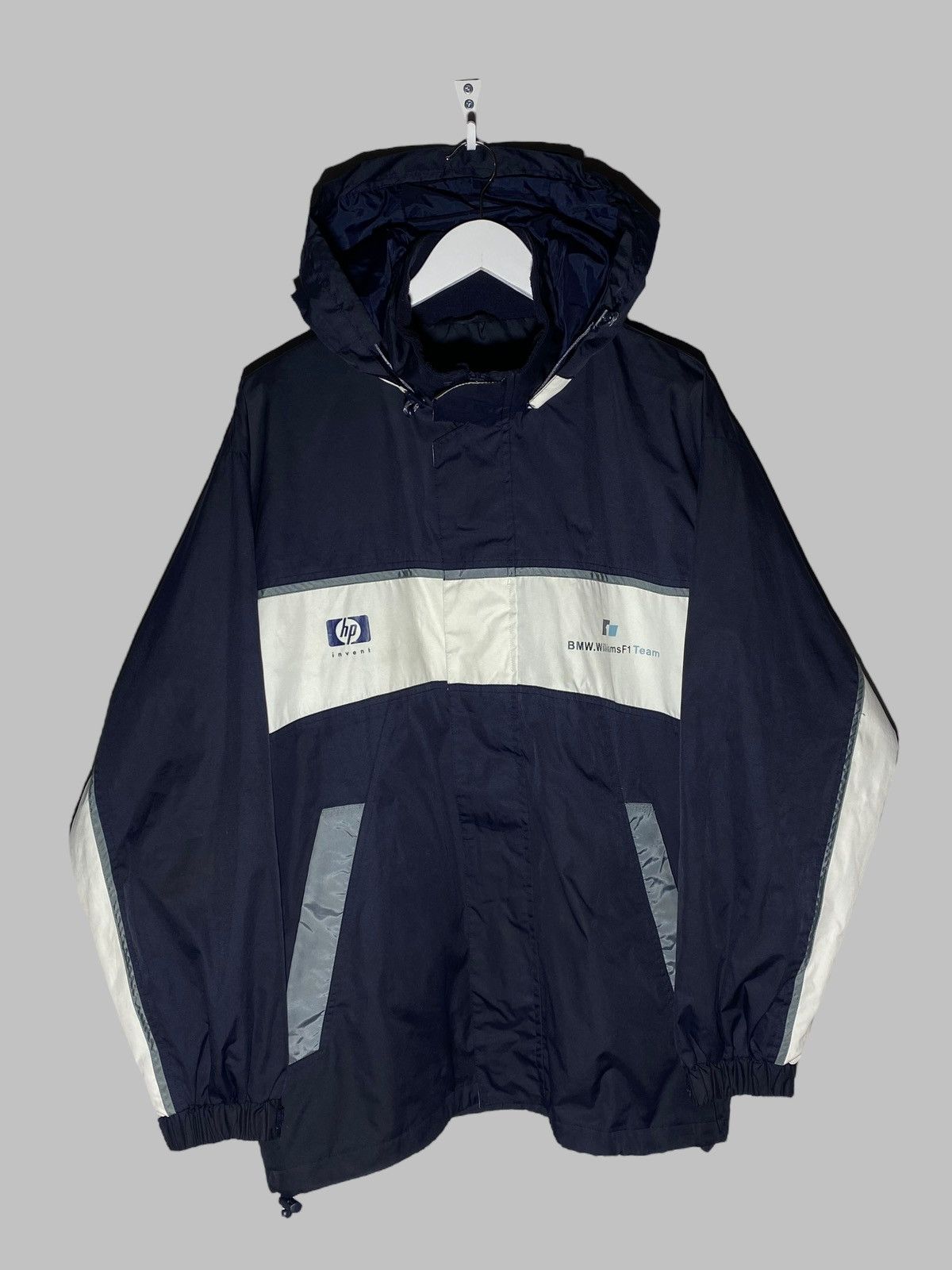 BMW Vintage 2002 BMW Williams F1 Team Nylon Racing Jacket Size US L / EU 52-54 / 3 - 1 Thumbnail