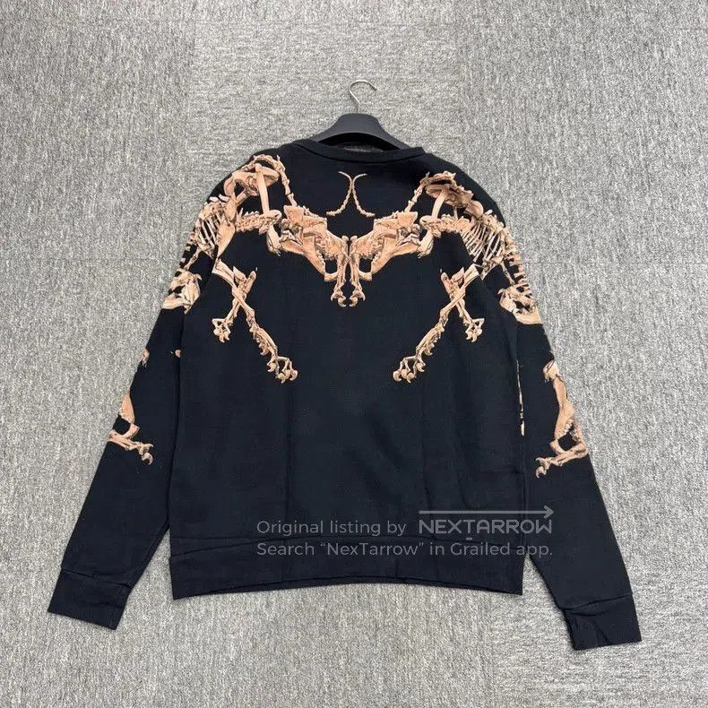 Other Marcelo Burlon Dinosaur Skeleton Print Sweatshirt. Size US M / EU 48-50 / 2 - 2 Thumbnail