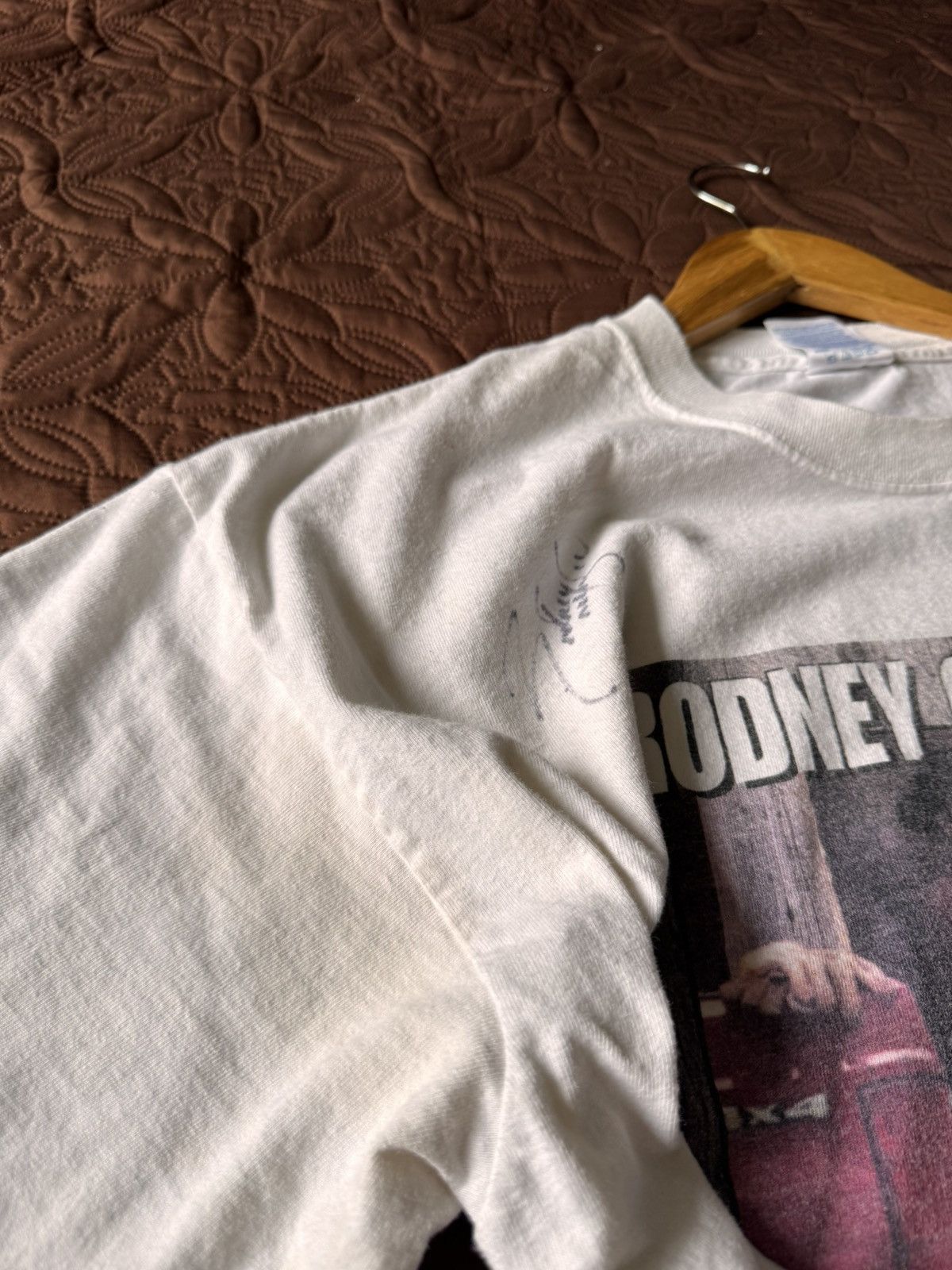 Band Tees Vintage Rodney carrington morning wood tour 2001 Size US XL / EU 56 / 4 - 6 Thumbnail