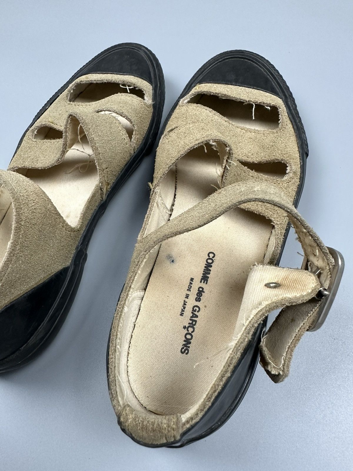 Comme des Garcons Comme Des Garcons 4 ES26 Leather Ballet Flats Sandal Size US 6.5 / EU 39-40 - 8 Thumbnail