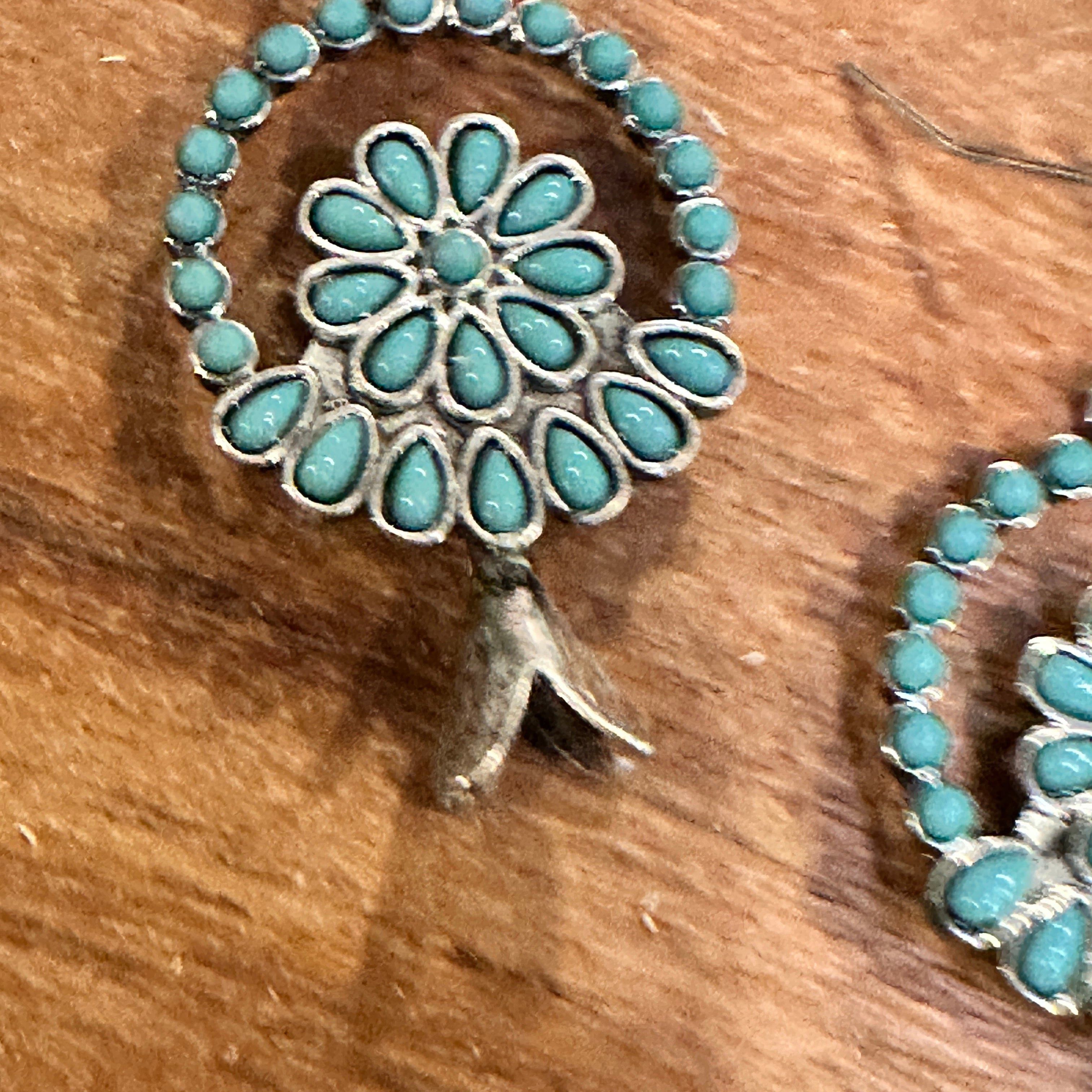 Other Turquoise Blossom Charm Earrings: Nature's Elegance Size ONE SIZE - 9 Thumbnail