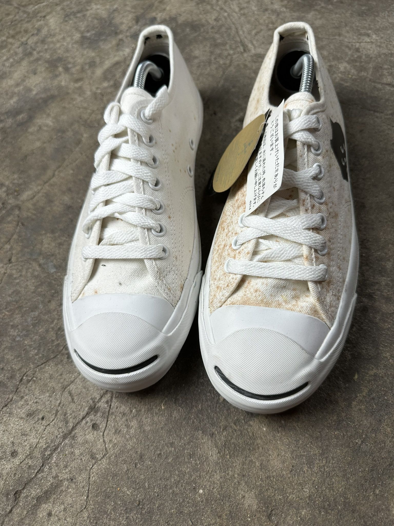 Ne-Net Rare Ne-Net x Converse x Jack Purcell Paint Trainers Size US 8 / EU 41 - 6 Thumbnail