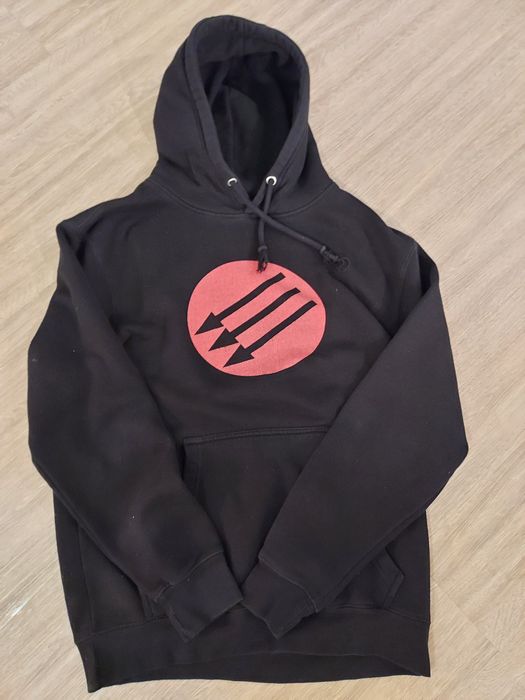 Streetwear Iron Front Logo Black Hoodie | Grailed