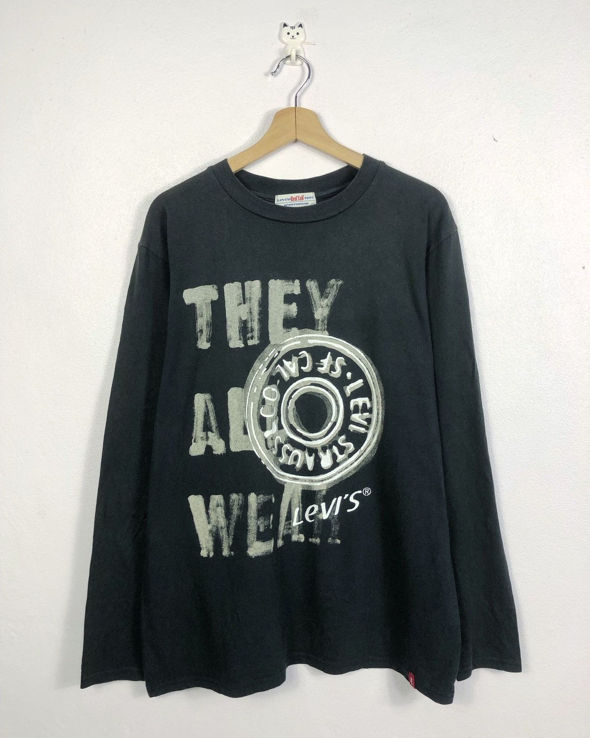 Levi's Rare Vintage Levi's Redtab LS Tee Size US L / EU 52-54 / 3 - 1 Thumbnail