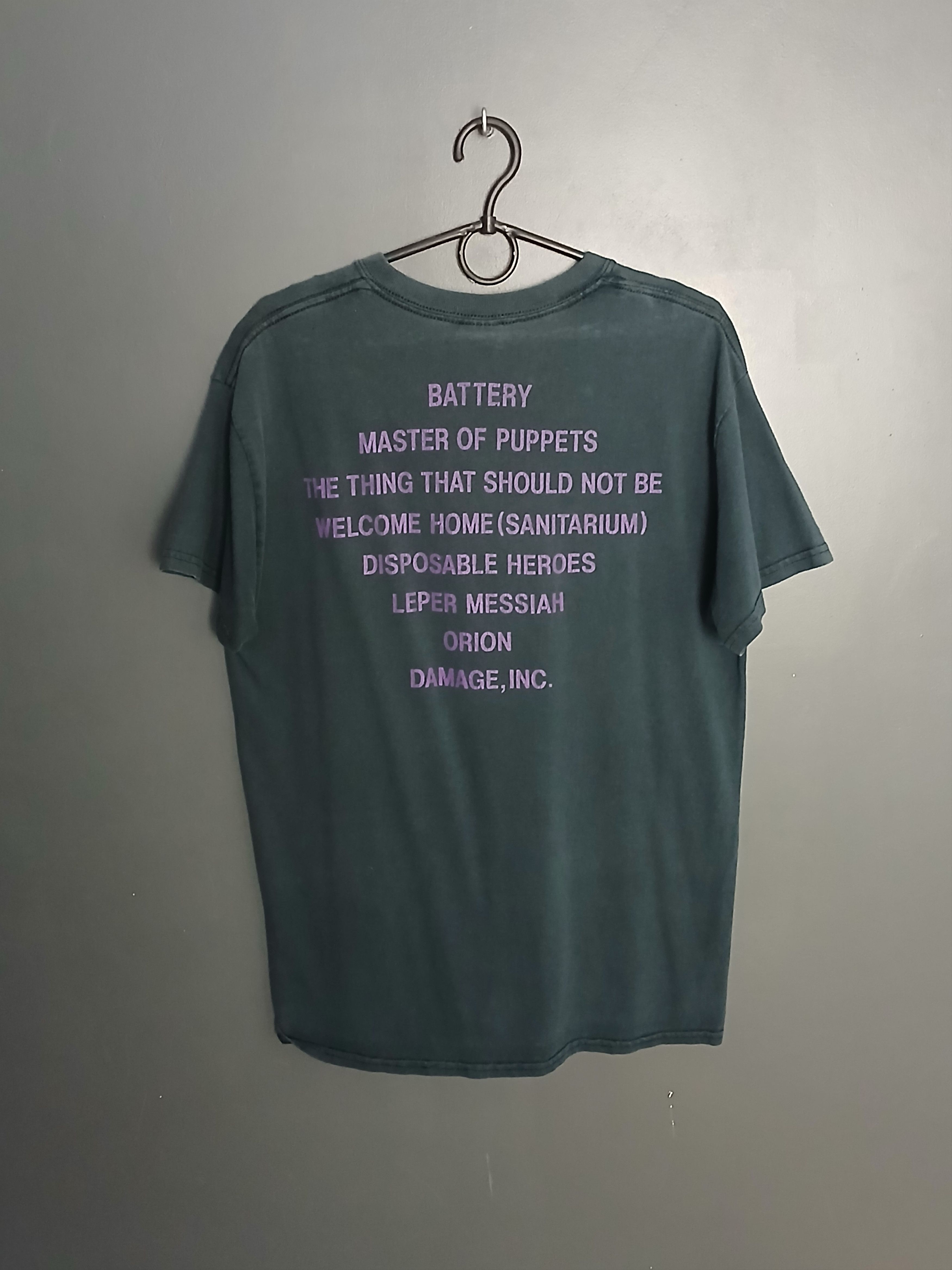Band Tees × Metallica 2007 Metallica Master Of Puppets T-Shirt Size US M / EU 48-50 / 2 - 2 Thumbnail