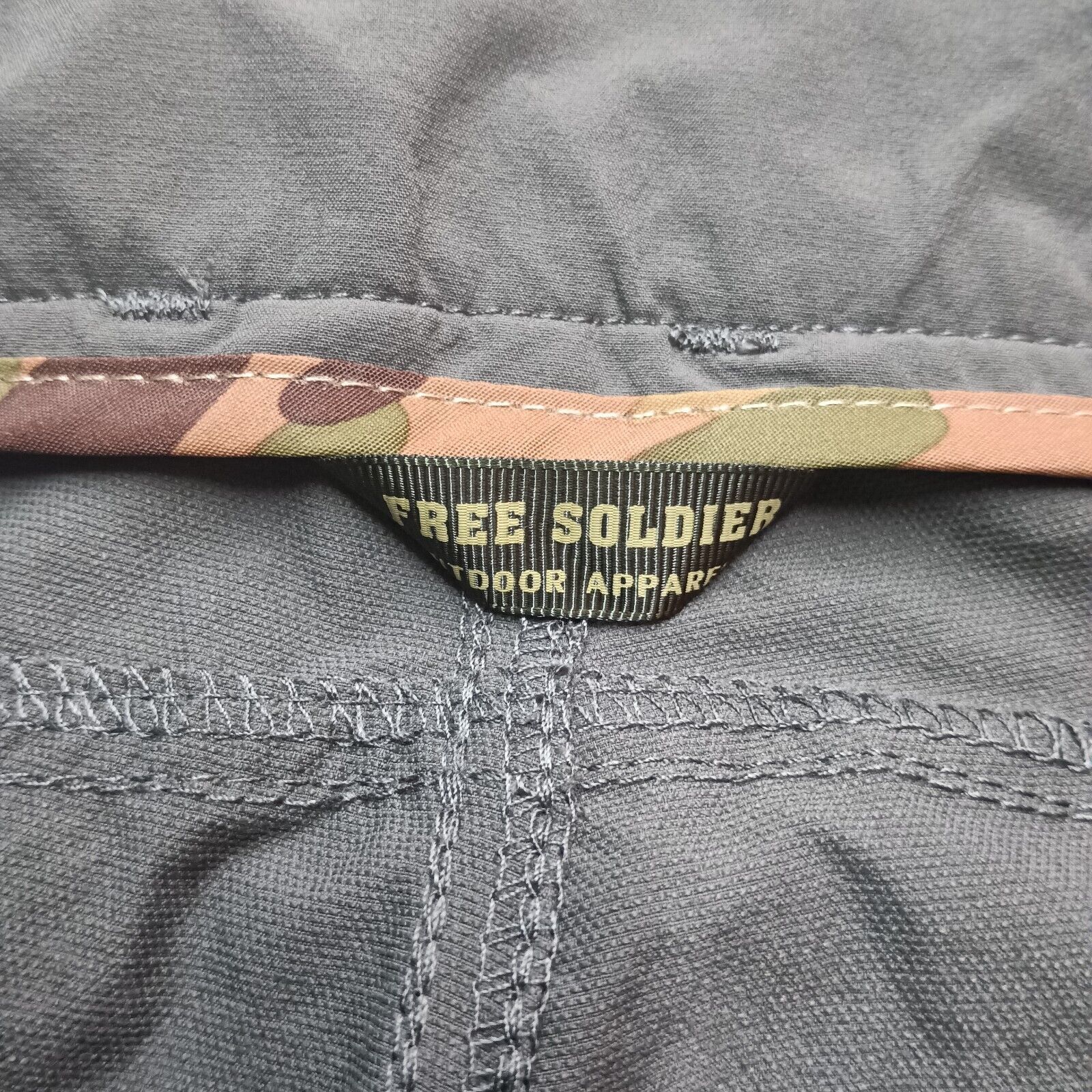 & Other Stories FREE SOLDIER Mens Cargo Hiking Tactical Pants Gray Sz 32x32 Size US 32 / EU 48 - 4 Thumbnail