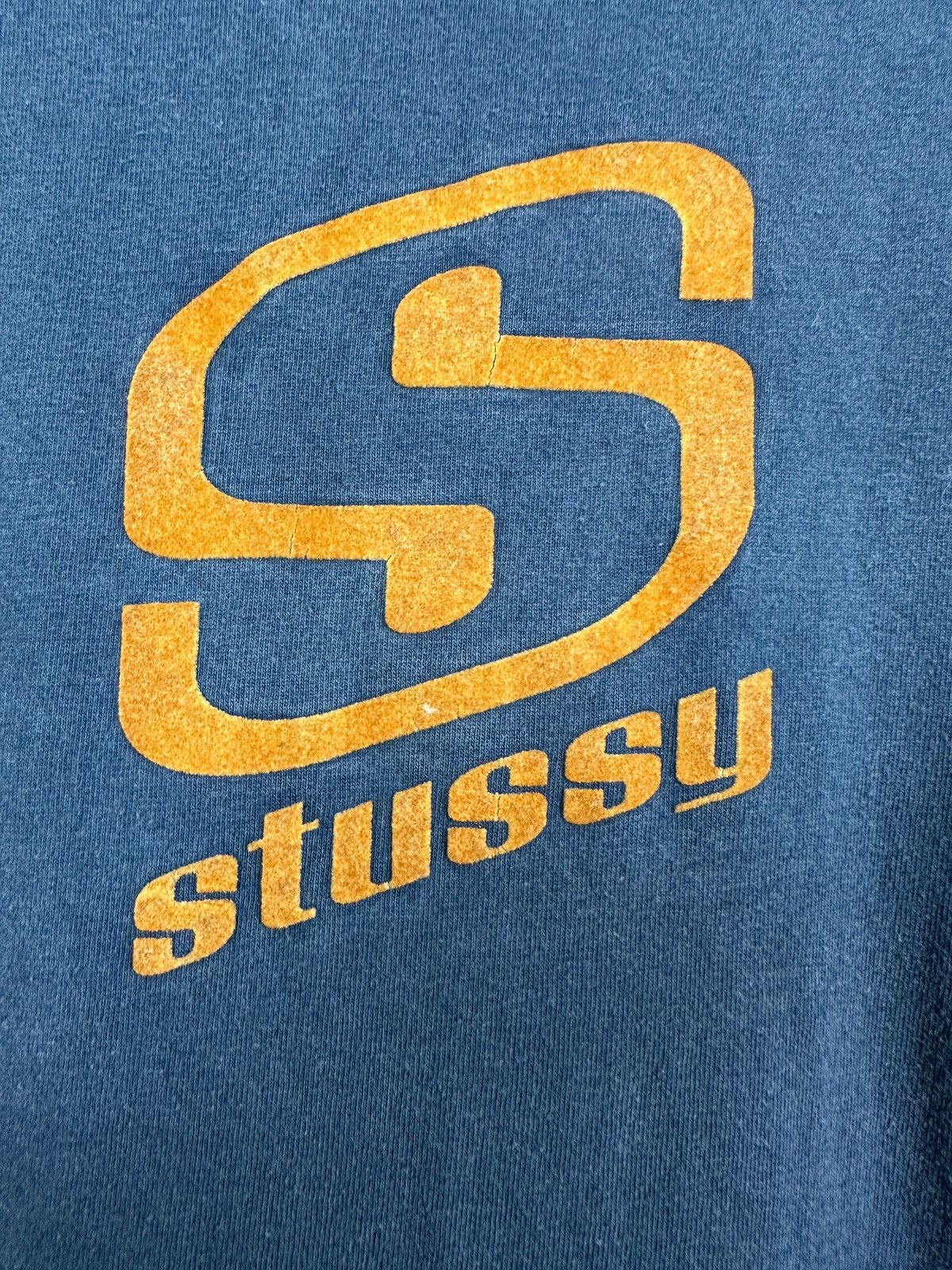 Stussy 90s Vintage Stussy Faded Navy Single Stitch USA Sleeveless Size US M / EU 48-50 / 2 - 6 Thumbnail