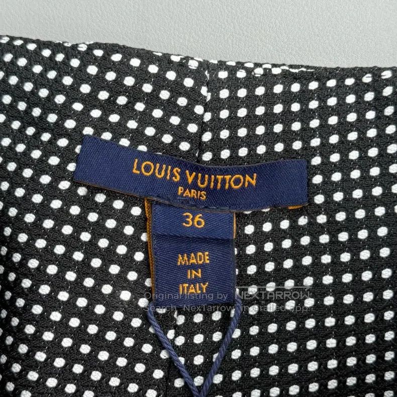 Louis Vuitton Louis Vuitton Black and white small check fritillary butto Size US 36 / EU 52 - 5 Thumbnail