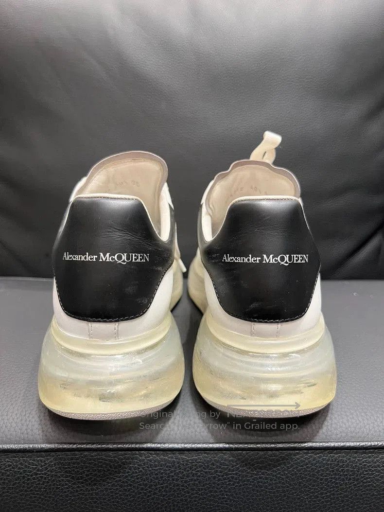 Alexander McQueen McQueen Black White Platform Sneakers. Size US 9.5 / EU 42-43 - 3 Thumbnail