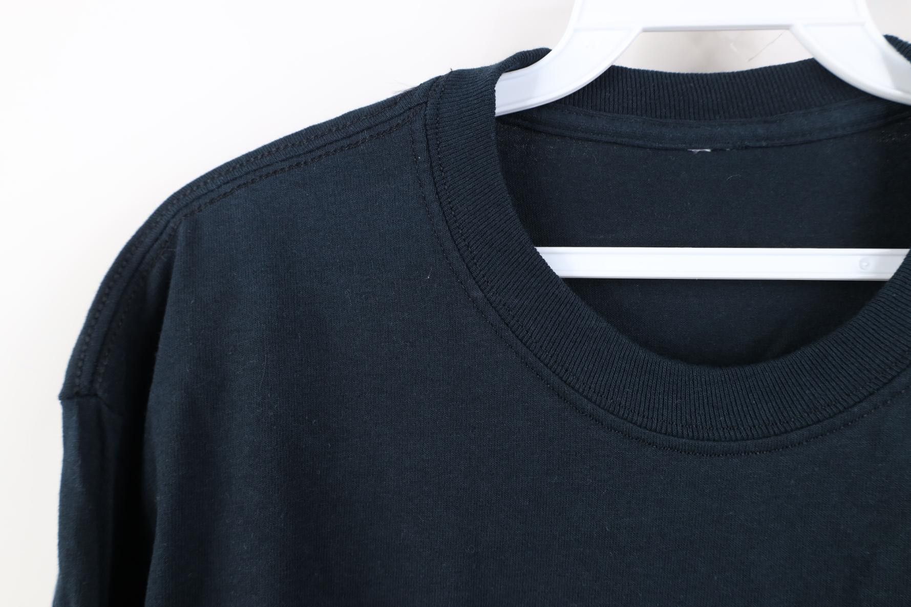 Vintage Vintage 90s Y2K Streetwear Cotton Long Sleeve T-Shirt Black Size US S / EU 44-46 / 1 - 5 Thumbnail