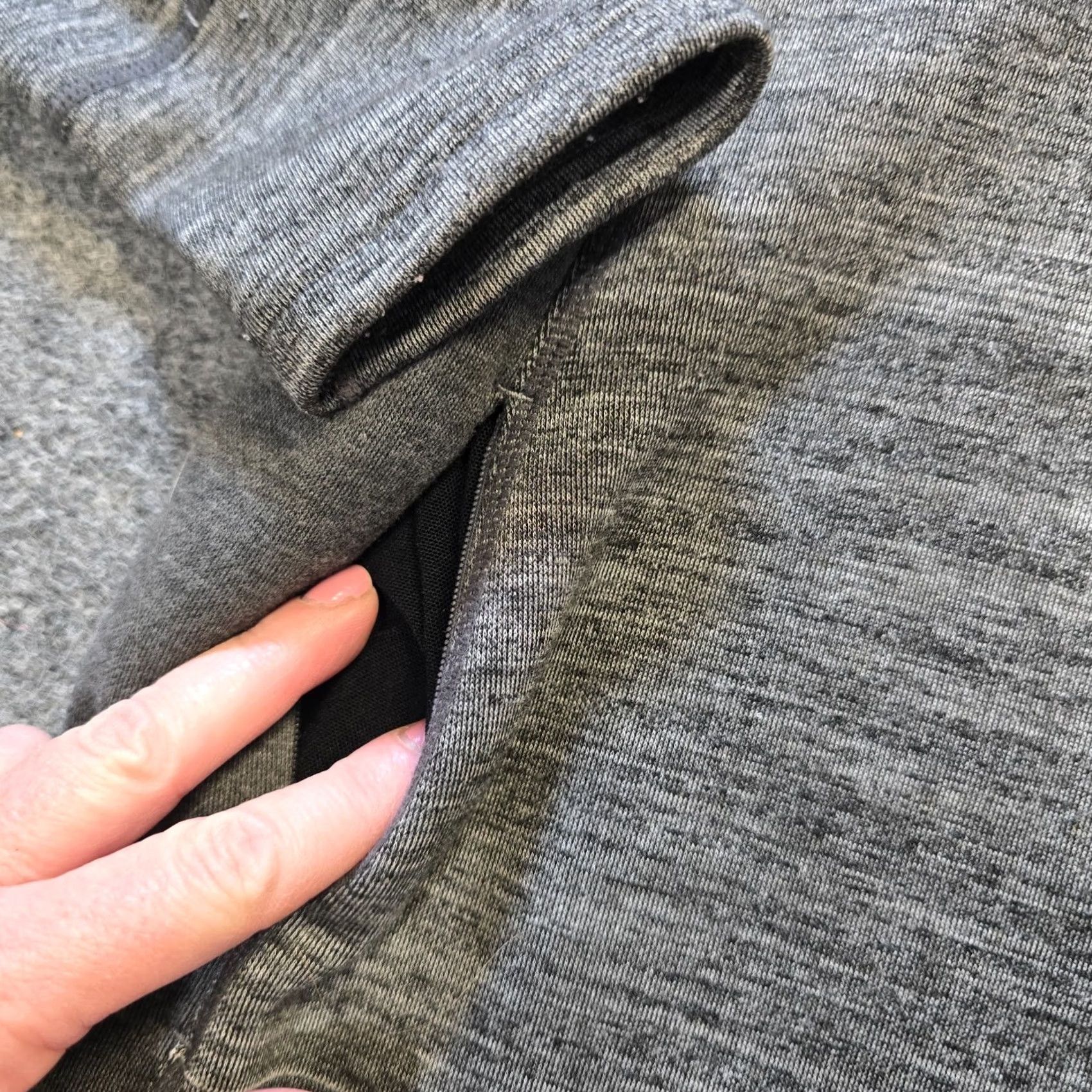 Vintage Title Nine Sweatshirt Womens Medium Gray Tunic Pocket Long Sleeve Golf Outdoor Size M / US 6-8 / IT 42-44 - 5 Thumbnail