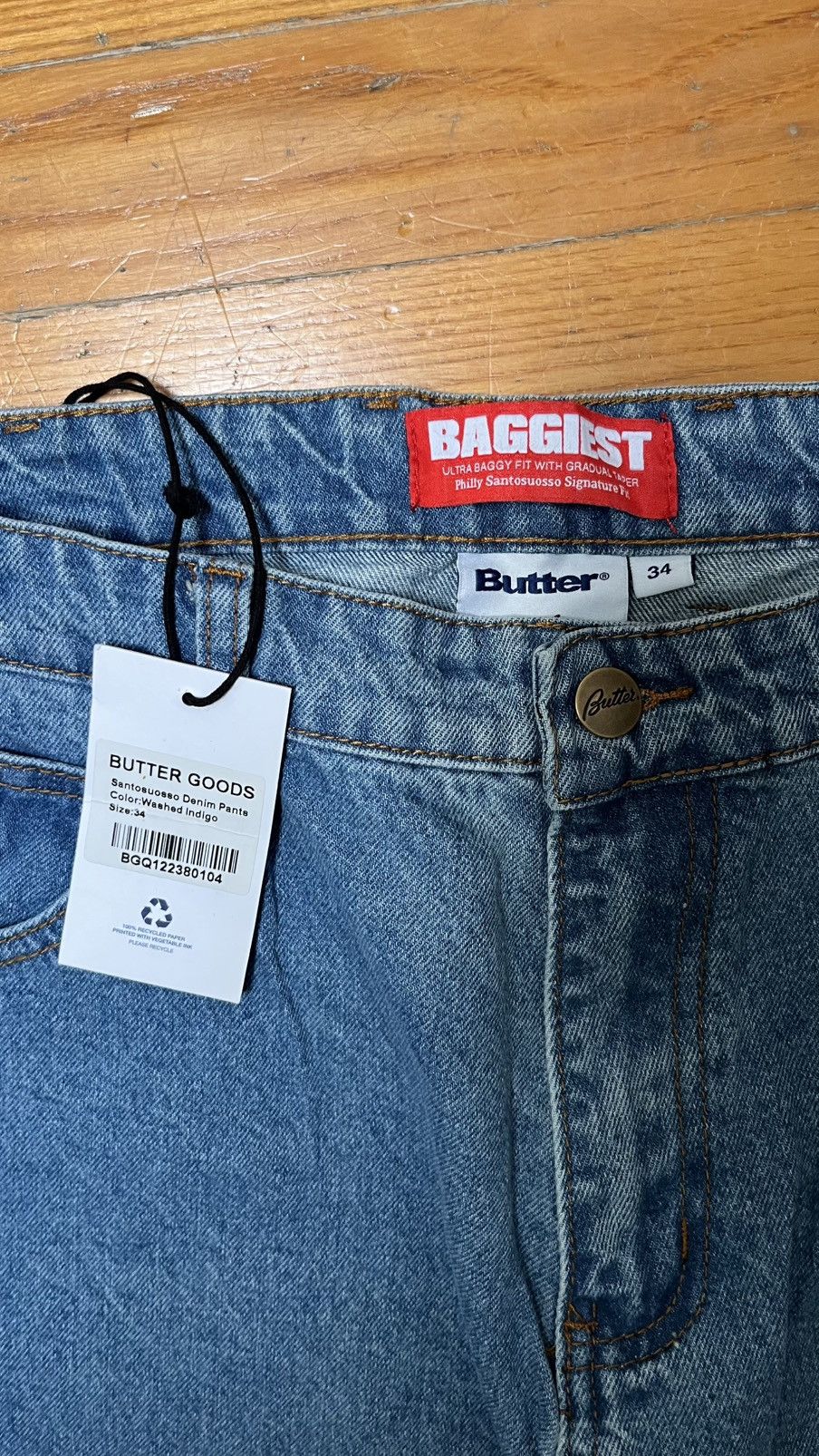 Butter Goods Santosuosso Denim pants Size US 34 / EU 50 - 2 Thumbnail