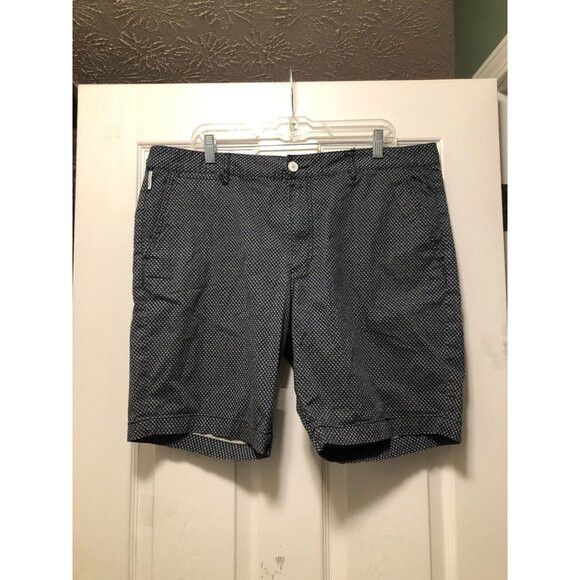 Armani Exchange Armani exchange men's navy cotton casual shorts size: 40 Size US 40 / EU 56 - 1 Thumbnail