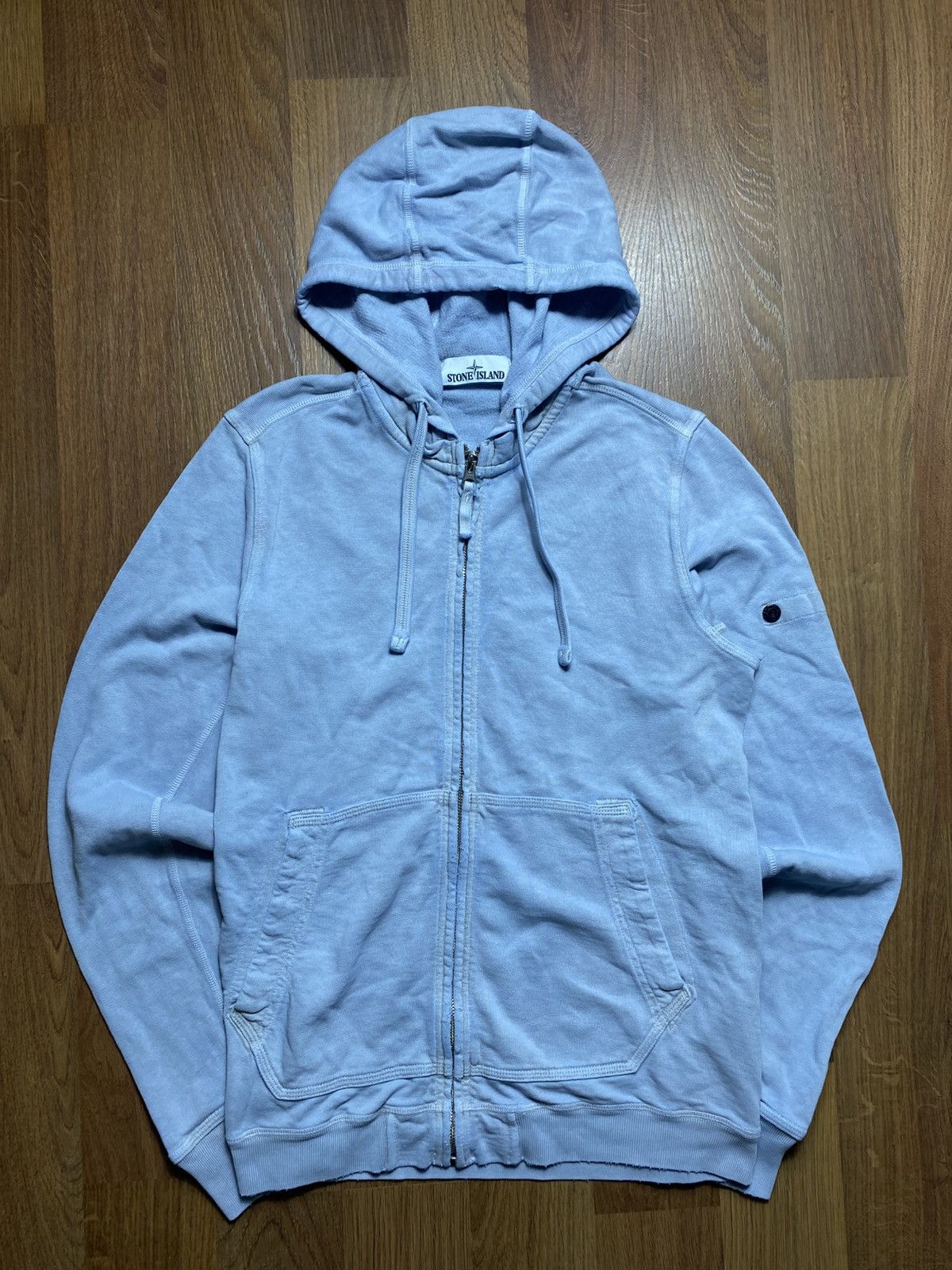 Stone Island Stone Island Zip-Up Hoodie Size US S / EU 44-46 / 1 - 1 Thumbnail
