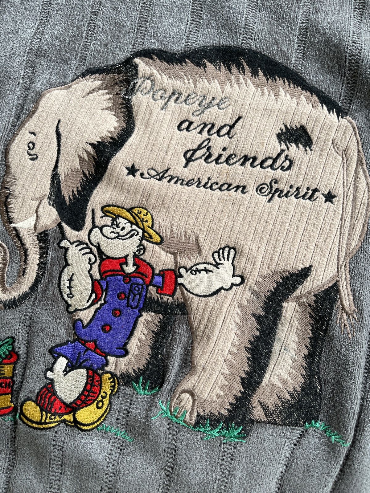Japanese Brand Vintage Popeye Crewneck knitwear Size US L / EU 52-54 / 3 - 7 Thumbnail