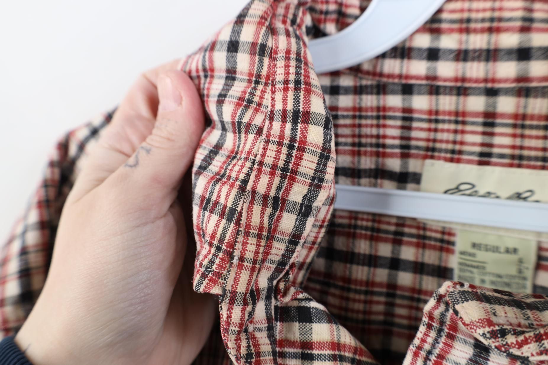 Eddie Bauer Vintage 90s Eddie Bauer Canvas Collared Button Down Shirt Size US L / EU 52-54 / 3 - 6 Thumbnail