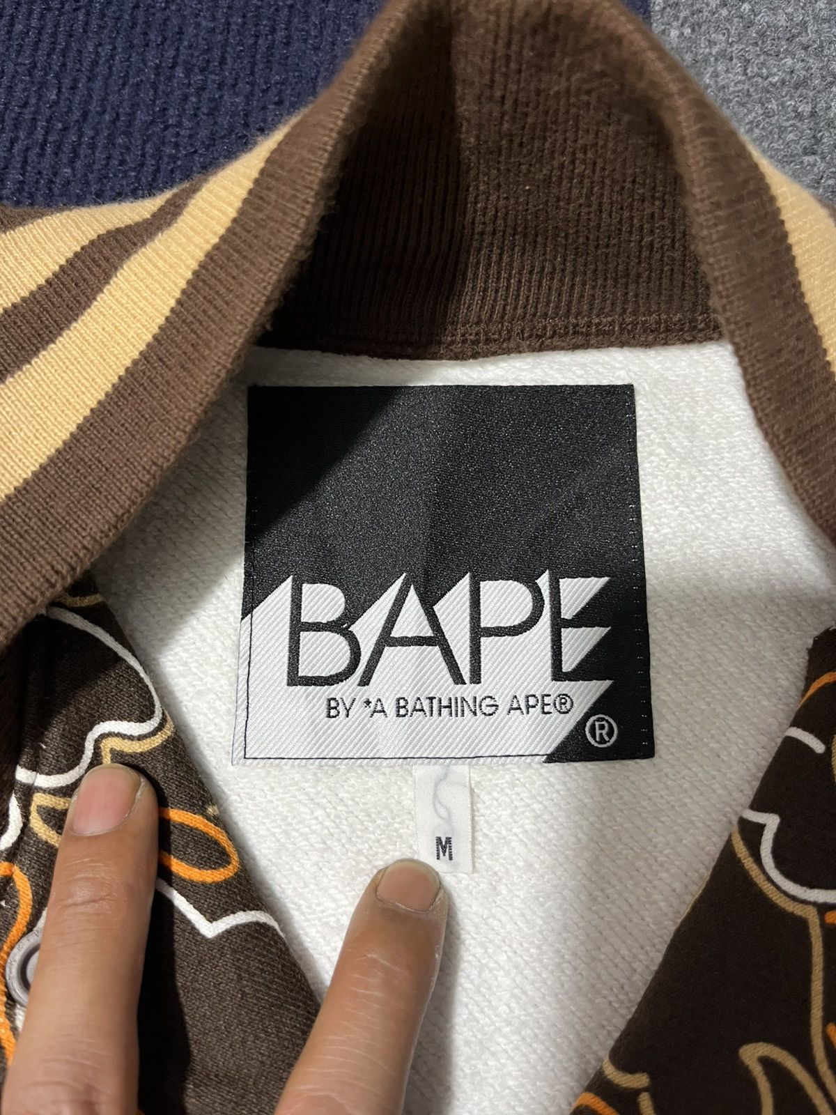 Bape × Nigo BAPE VARSITY Size US M / EU 48-50 / 2 - 9 Thumbnail