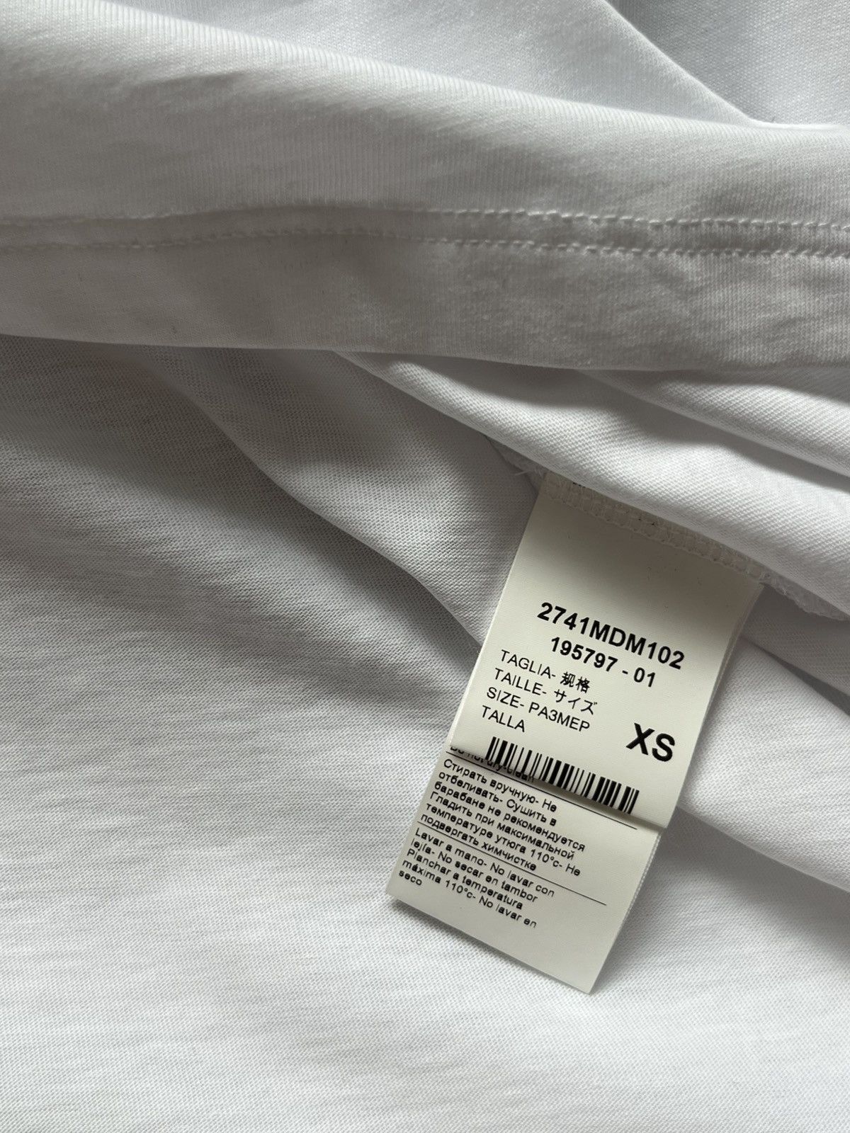 MSGM “Take Your Pleasure Seriously” White Long Sleeve T-Shirt Size US XS / EU 42 / 0 - 3 Thumbnail