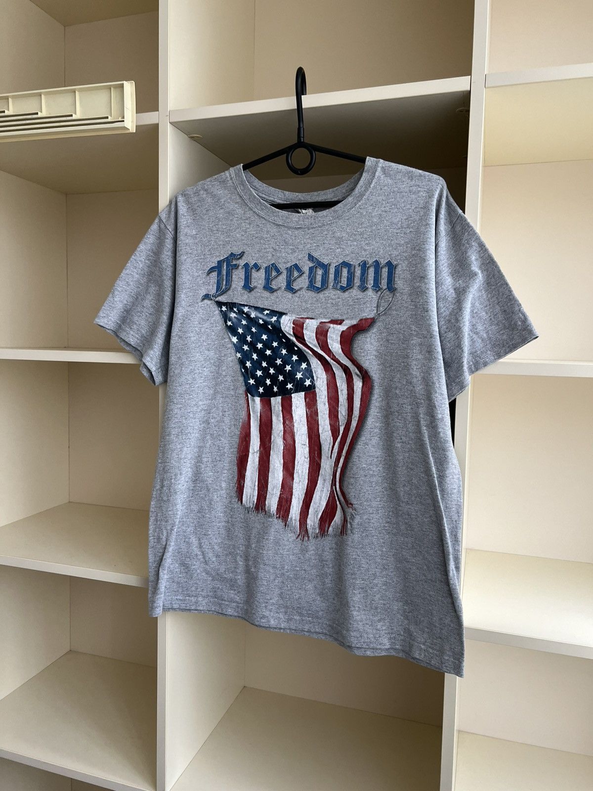 Vintage Vintage Freedom USA Tee T-Shirt America Size M Size US M / EU 48-50 / 2 - 4 Thumbnail